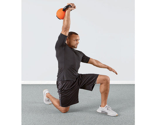 16 kg (35 lbs) - First Place Neoprene Kettlebell- Orange - Used