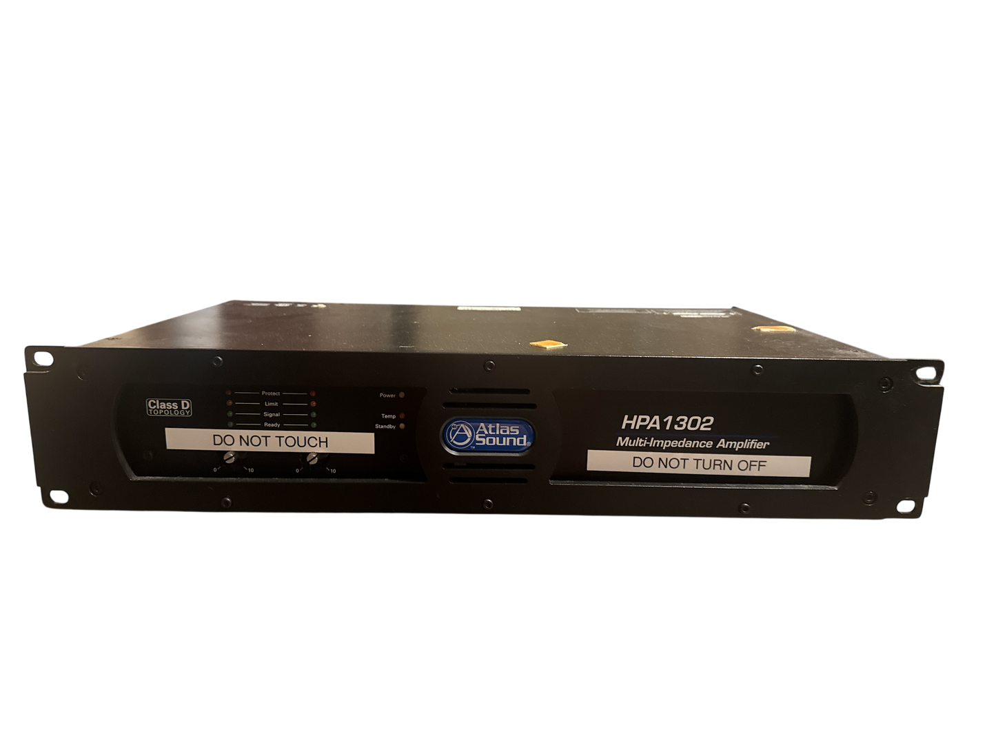 AtlasIED HPA1302 Dual-Channel 1300W Commercial Amp 2U