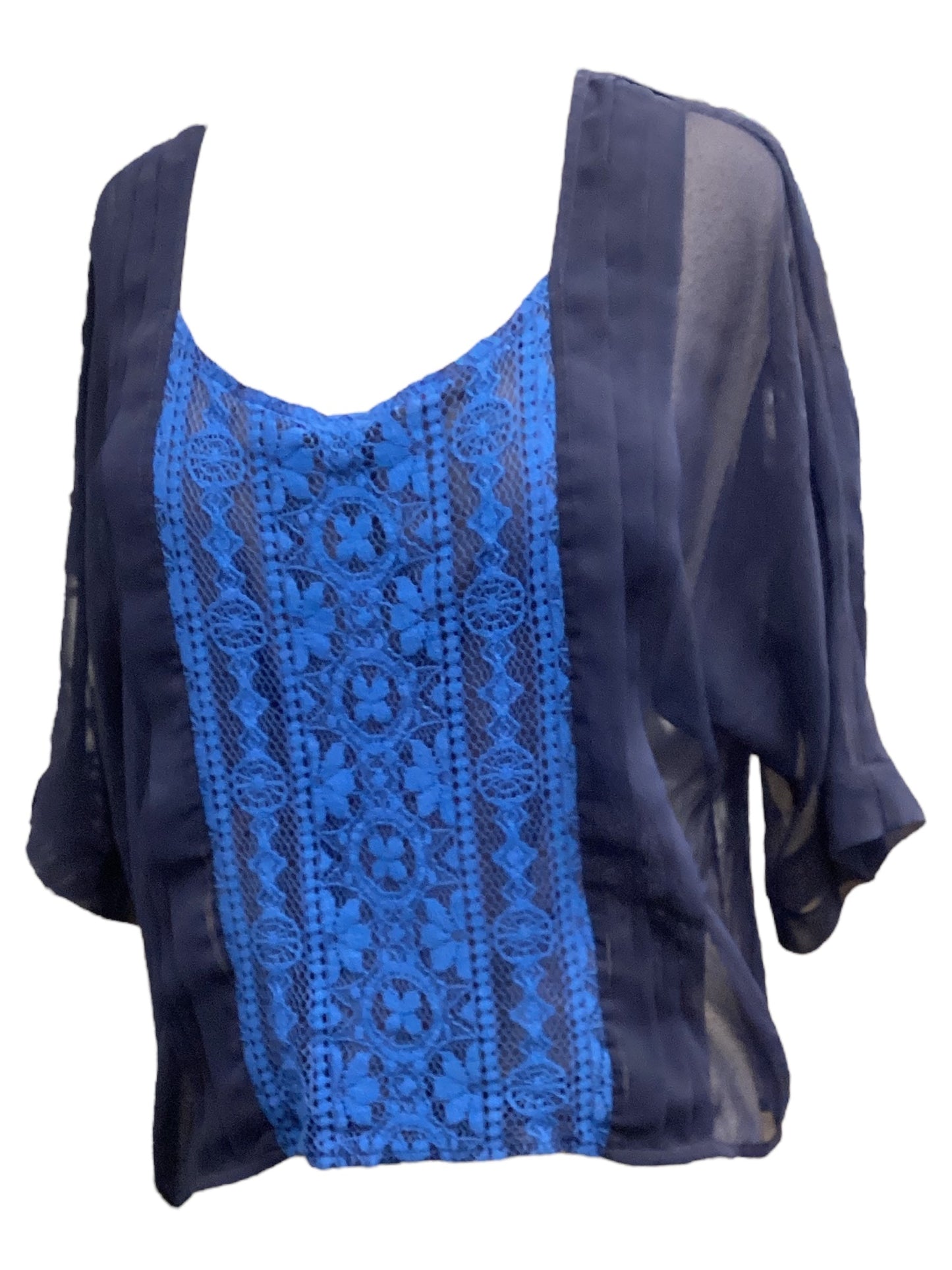 Top 3/4 Sleeve By Jessica Simpson Size: M