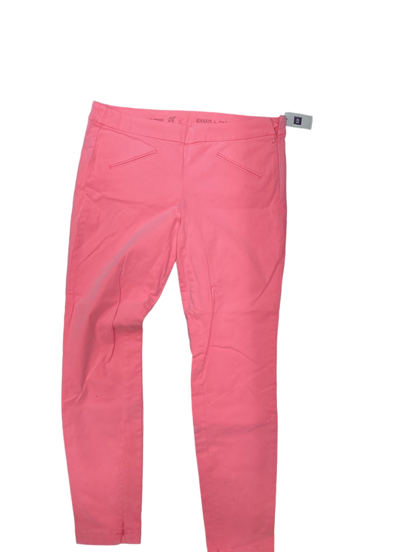 Gap Super Skinny Khaki Coral Pants - Size 8 - New