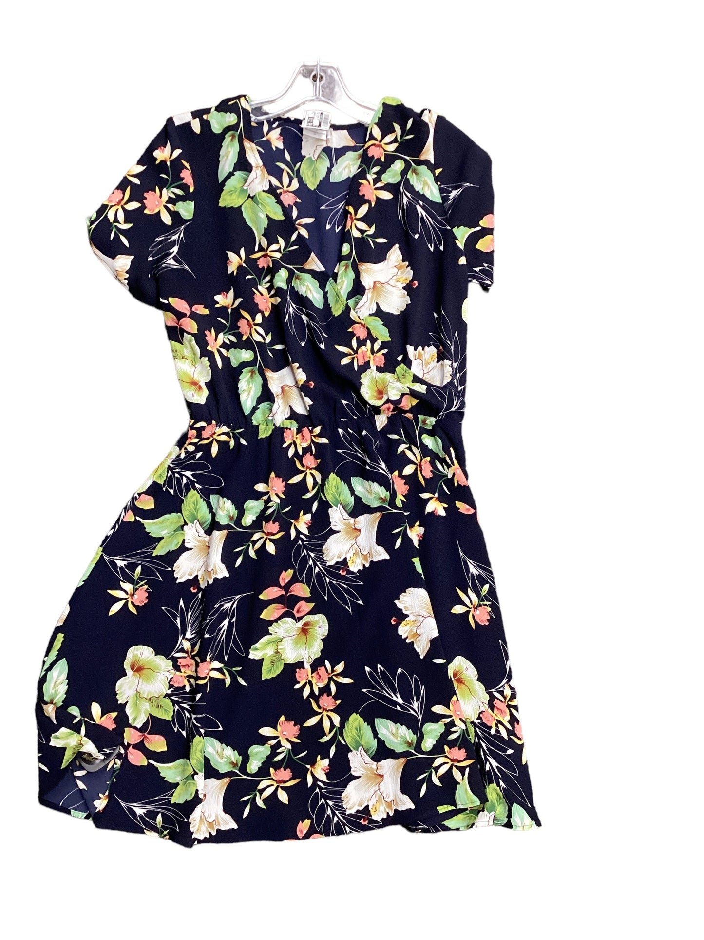 Floral Print Dress Casual Midi , Size S