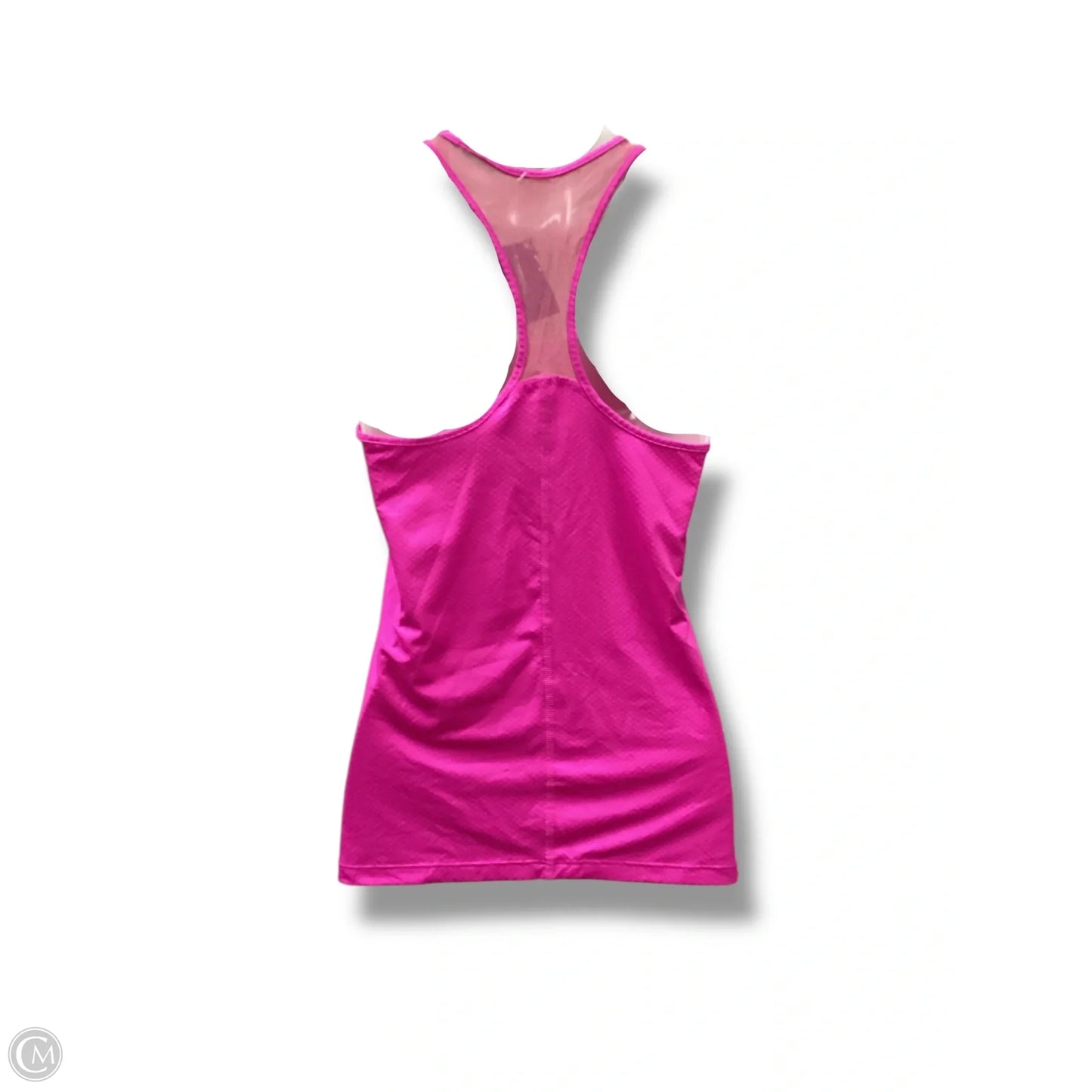 Athletic Top Long Sleeve Collar By Under Armour In Pink, Size: Xs