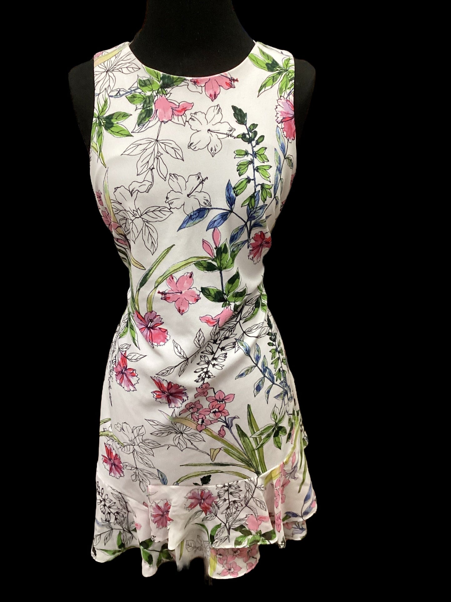 Dress Casual Midi By Signature By Robbie Bee Size: M