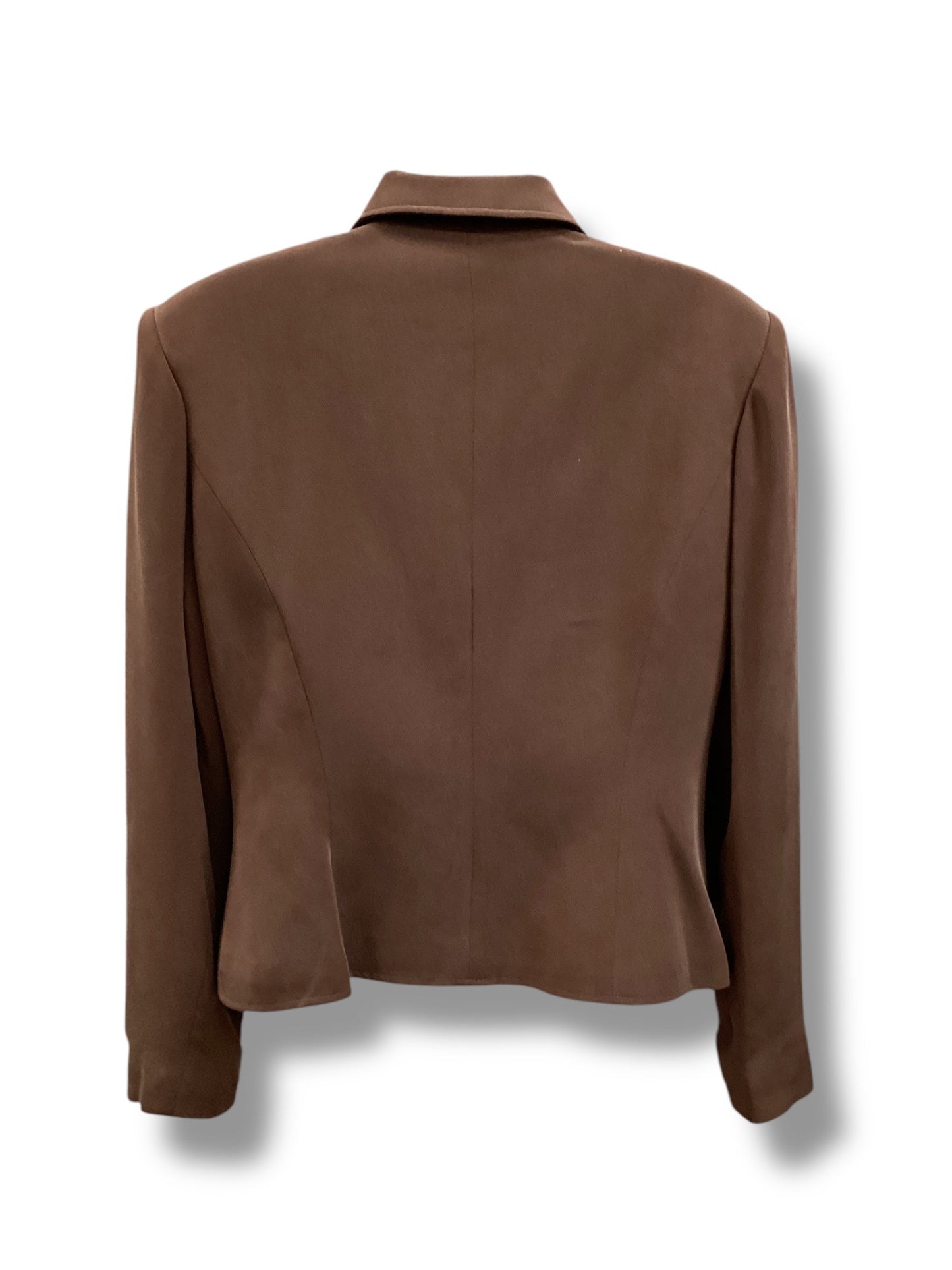 Blazer By Allison Taylor In Brown, Size: M