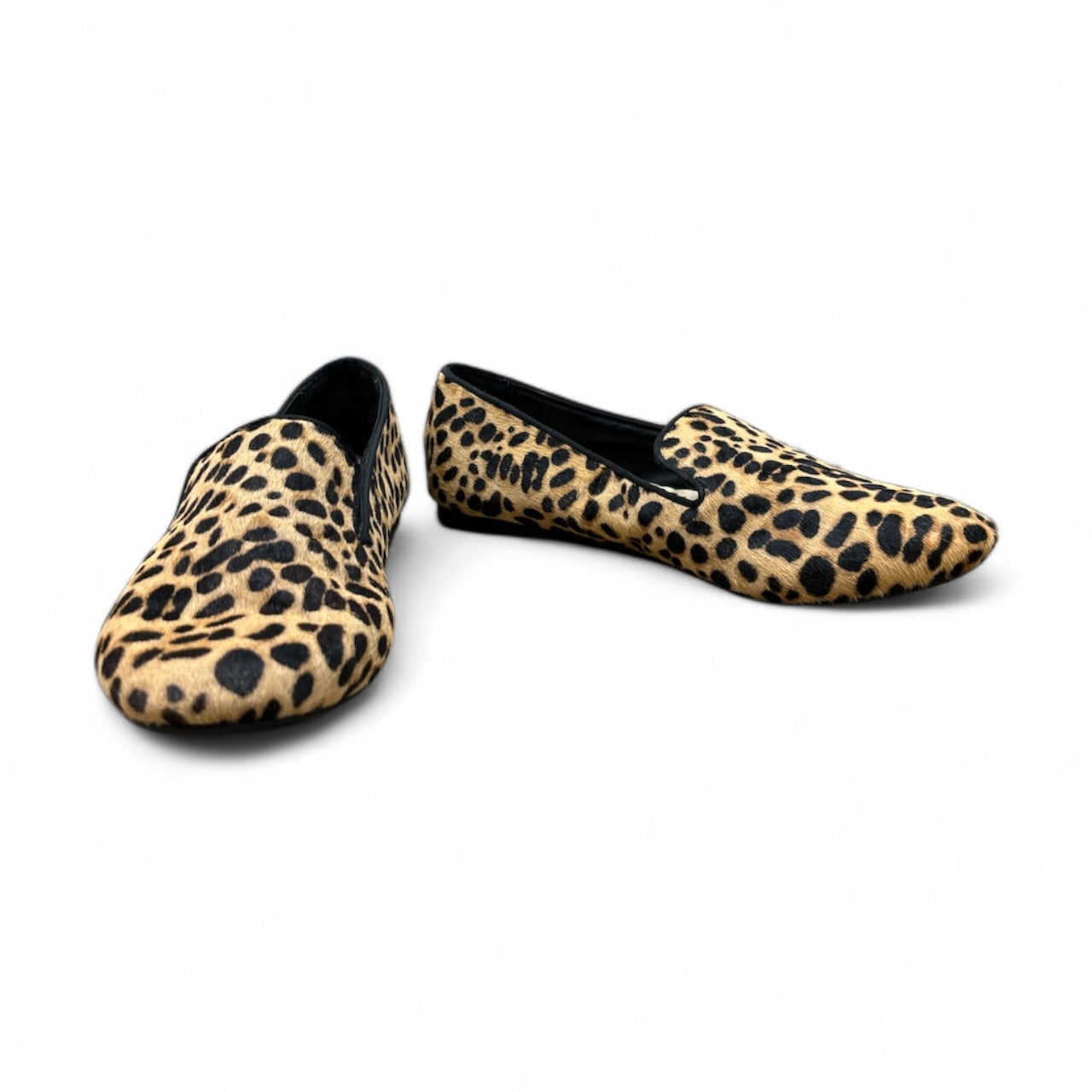 Shoes Flats In Animal Print, Size: 7.5