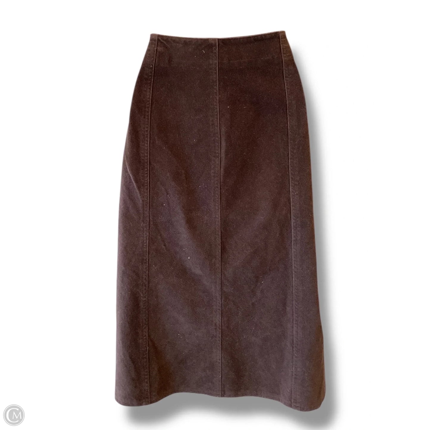 Skirt Midi By Limited In Brown, Size: 12