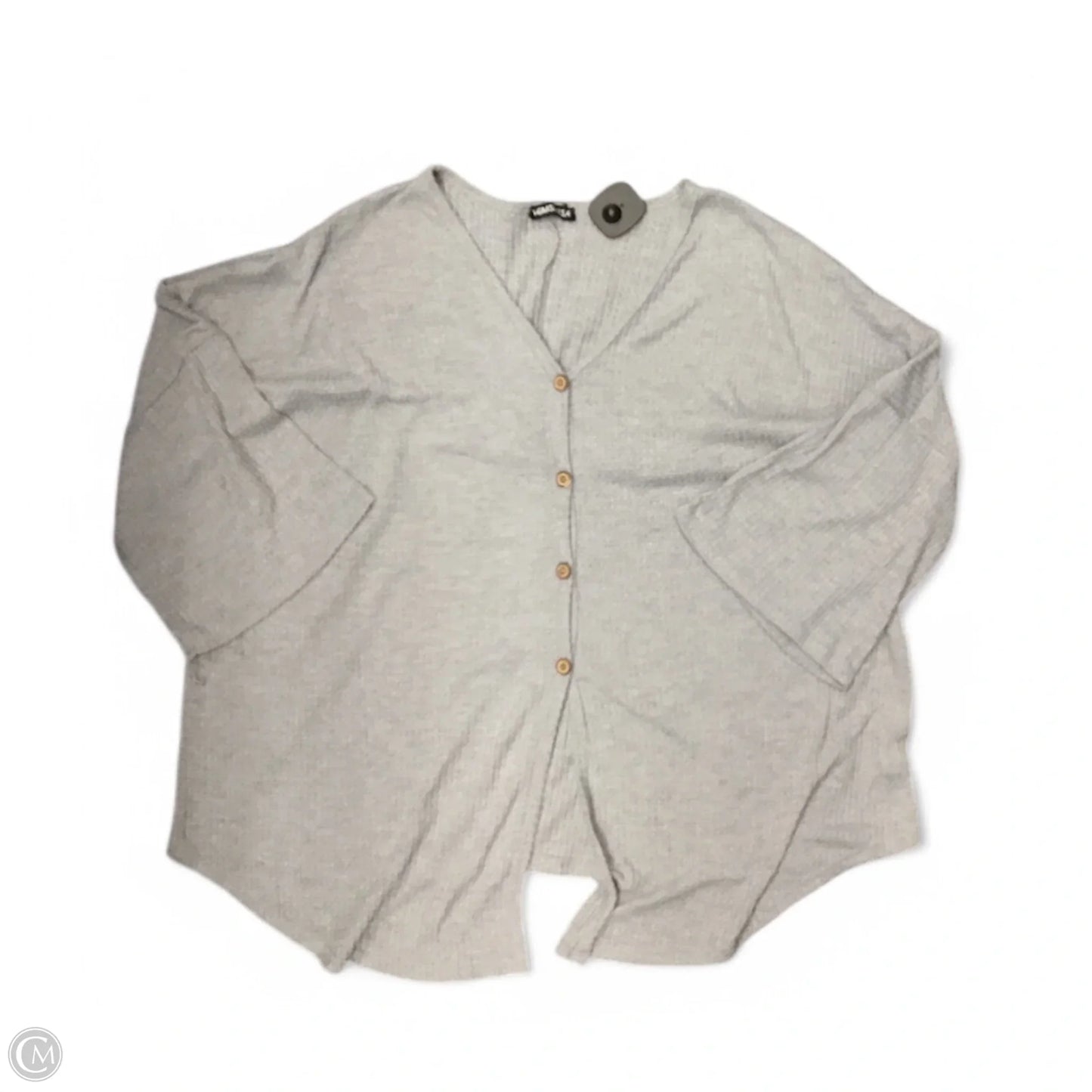Cardigan By Heimish Usa In Grey, Size: 3x