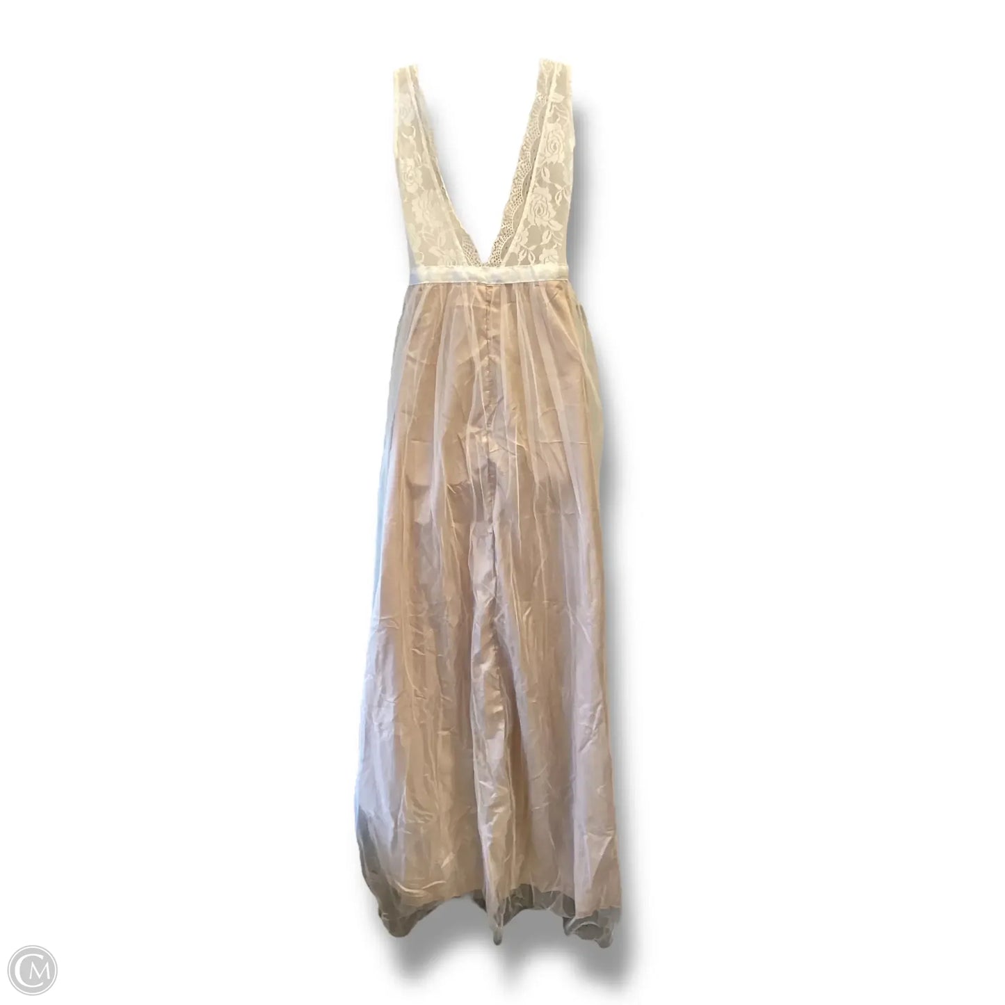 Dress Casual Maxi In White, Size: S