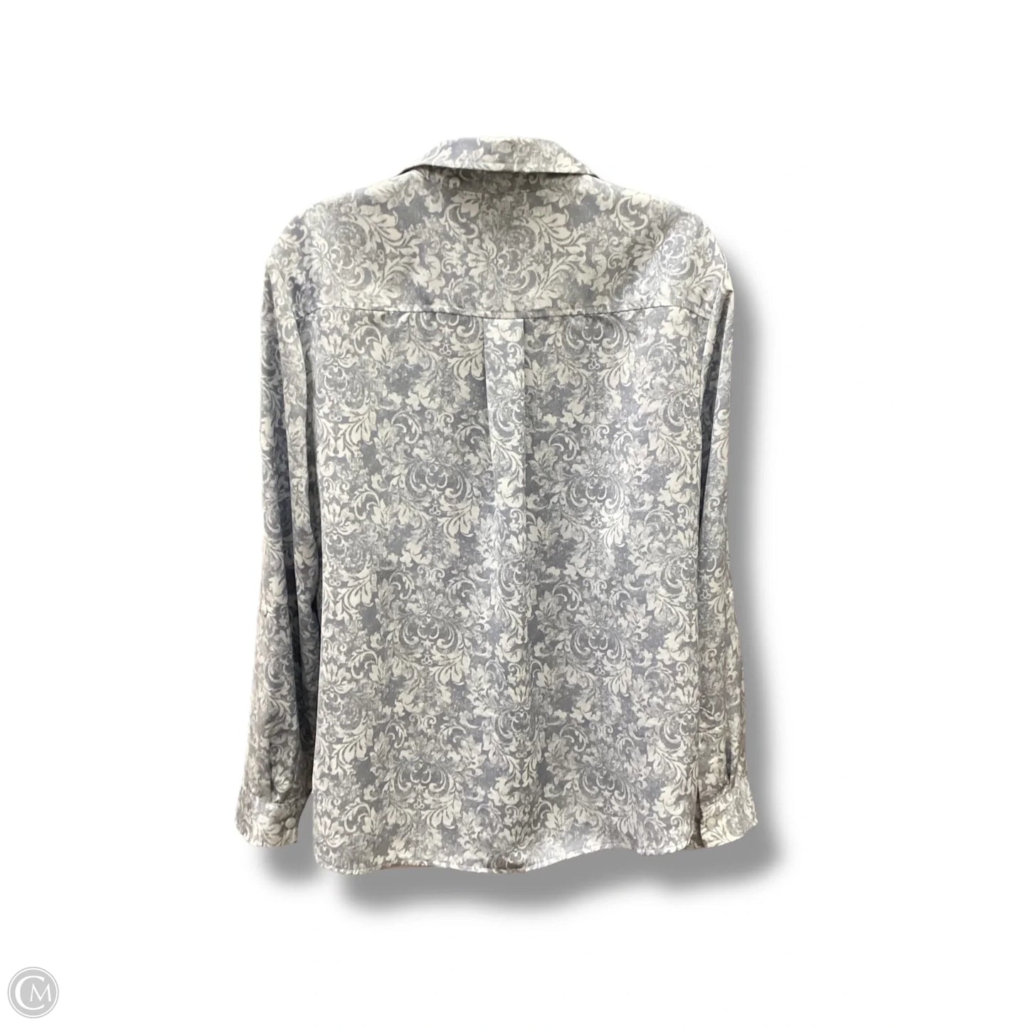 Top Long Sleeve By Chicos In Blue, Size: Xs