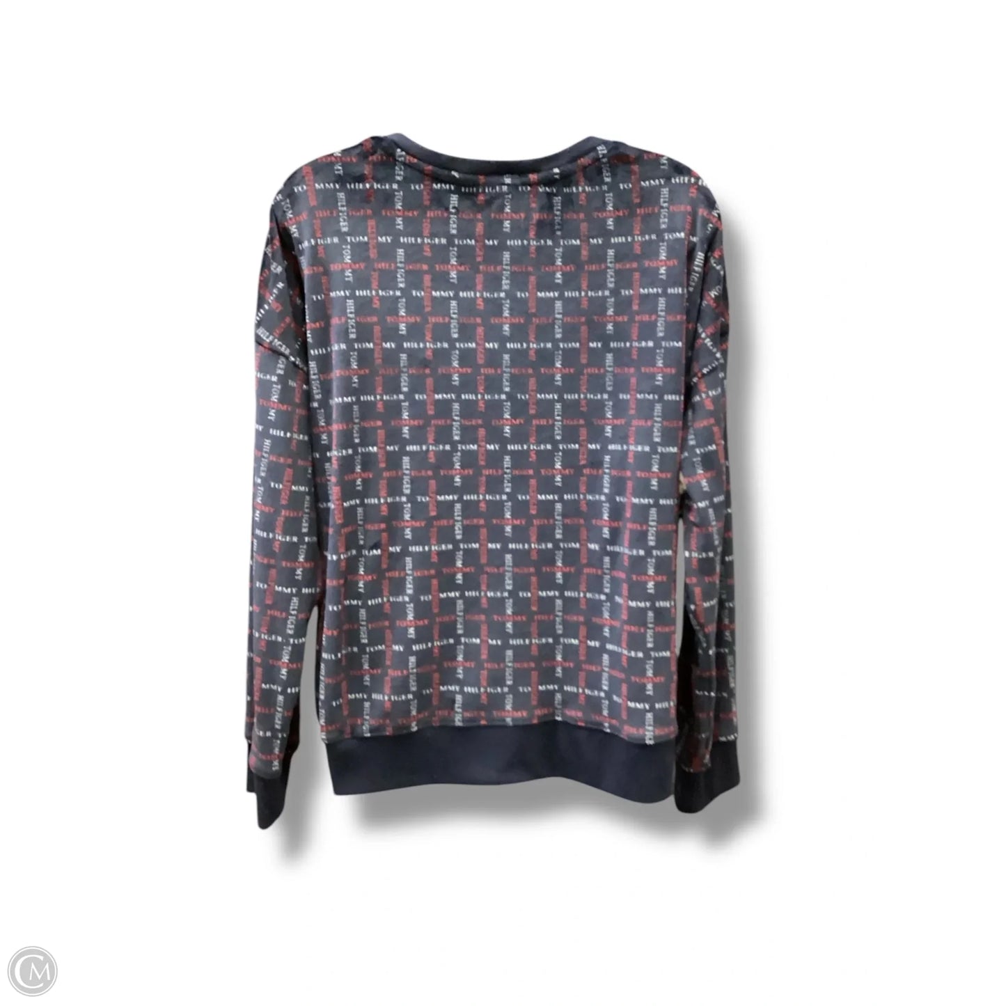 Top Long Sleeve By Tommy Hilfiger In Navy, Size: L