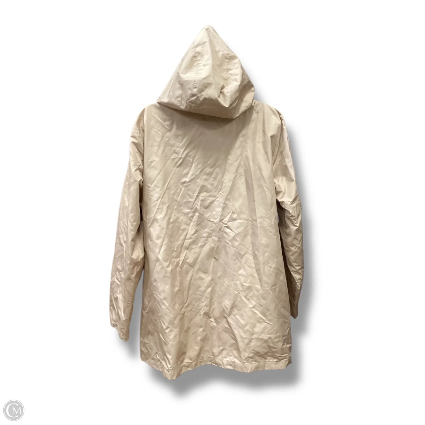 Jacket Windbreaker By Kim Rogers In Tan, Size: 1x