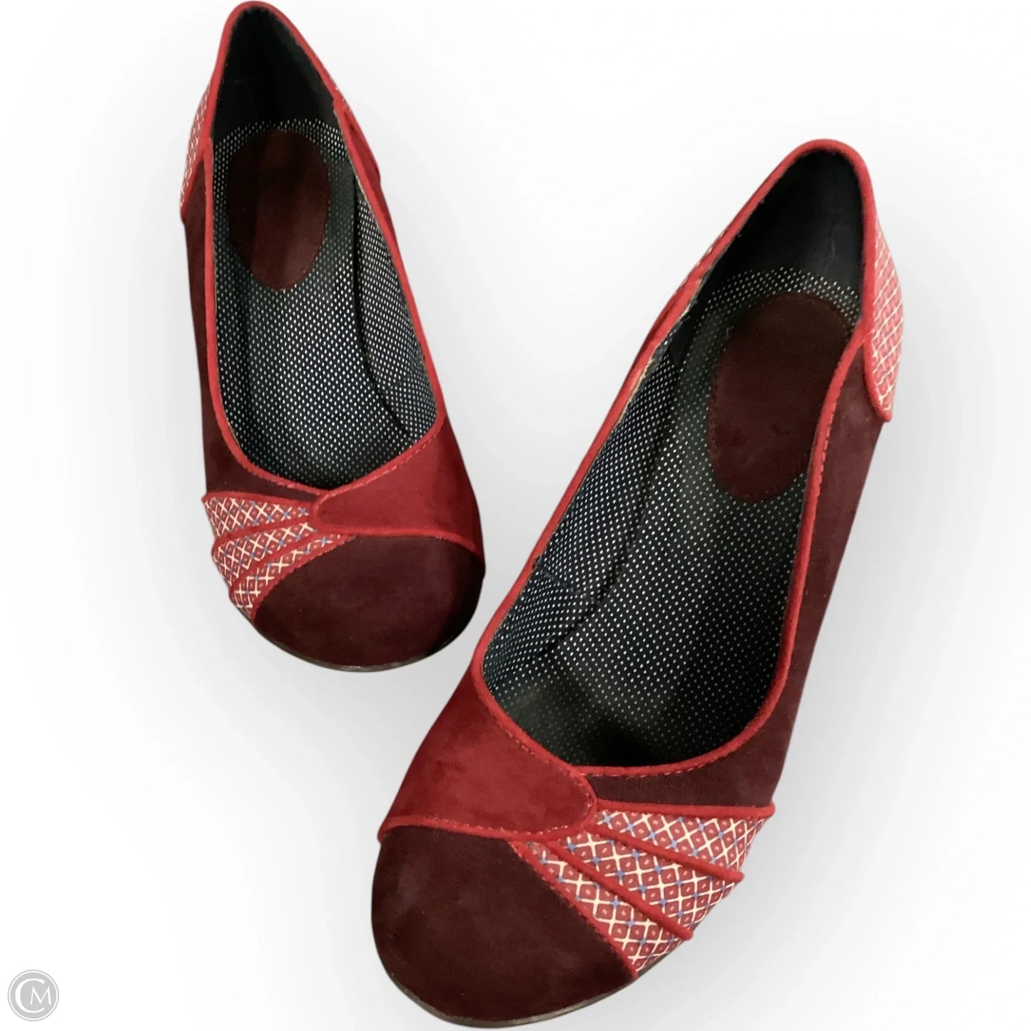 Shoes Heels Kitten In Red, Size: 5