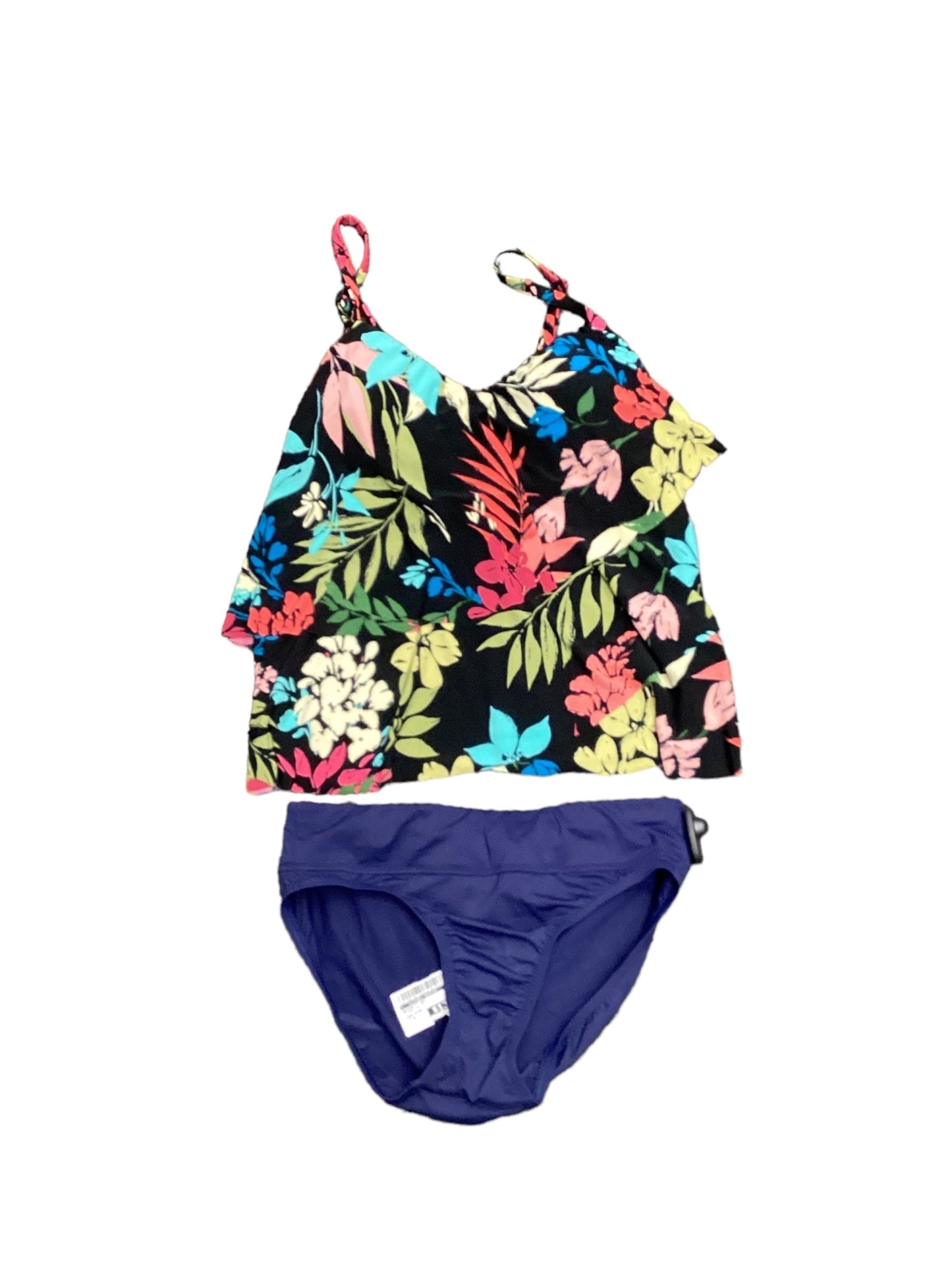 Floral Print Swimsuit 2pc , Size S