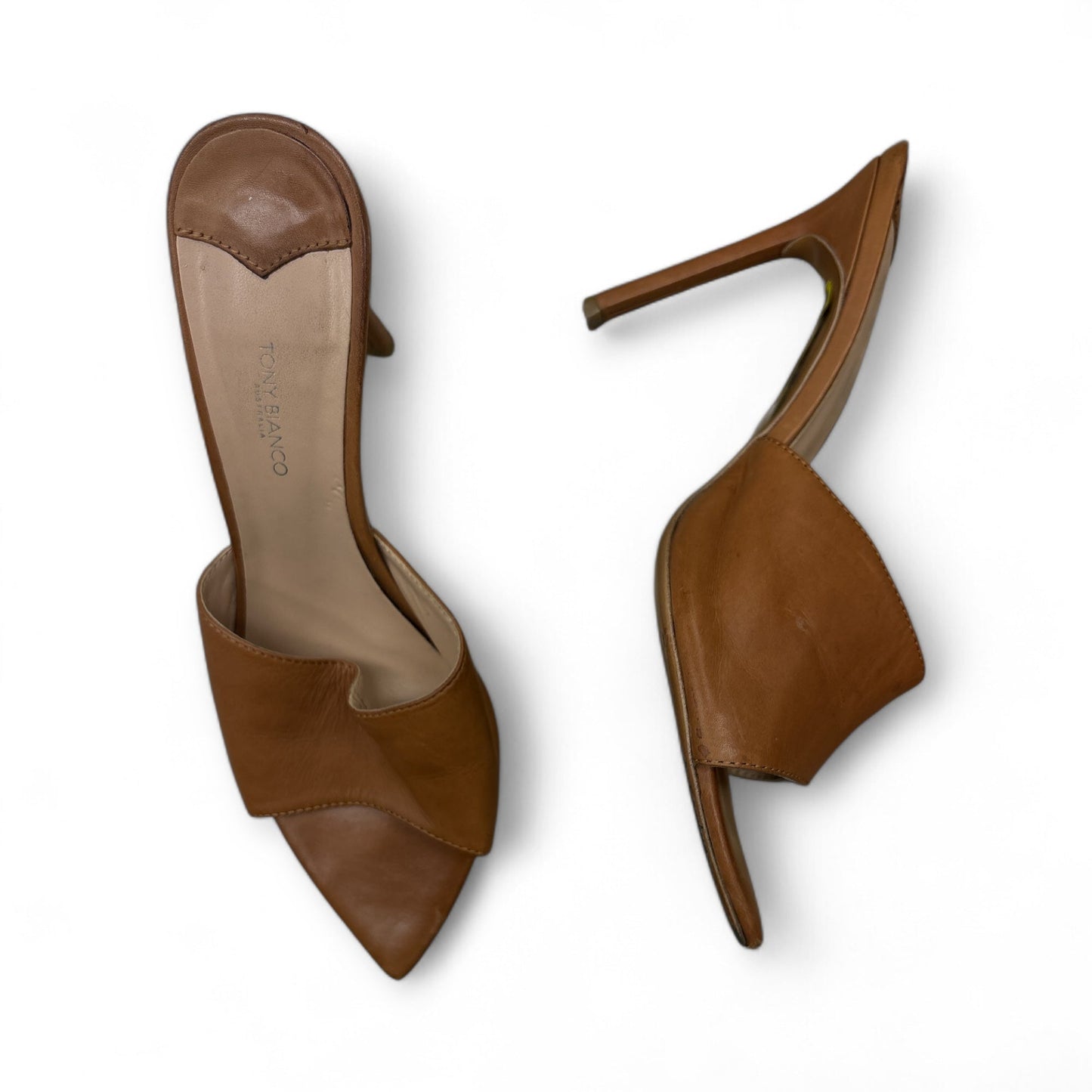Shoes Heels Stiletto In Tan, Size: 10