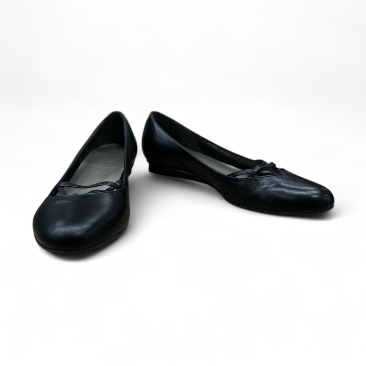 Shoes Flats In Black, Size: 8