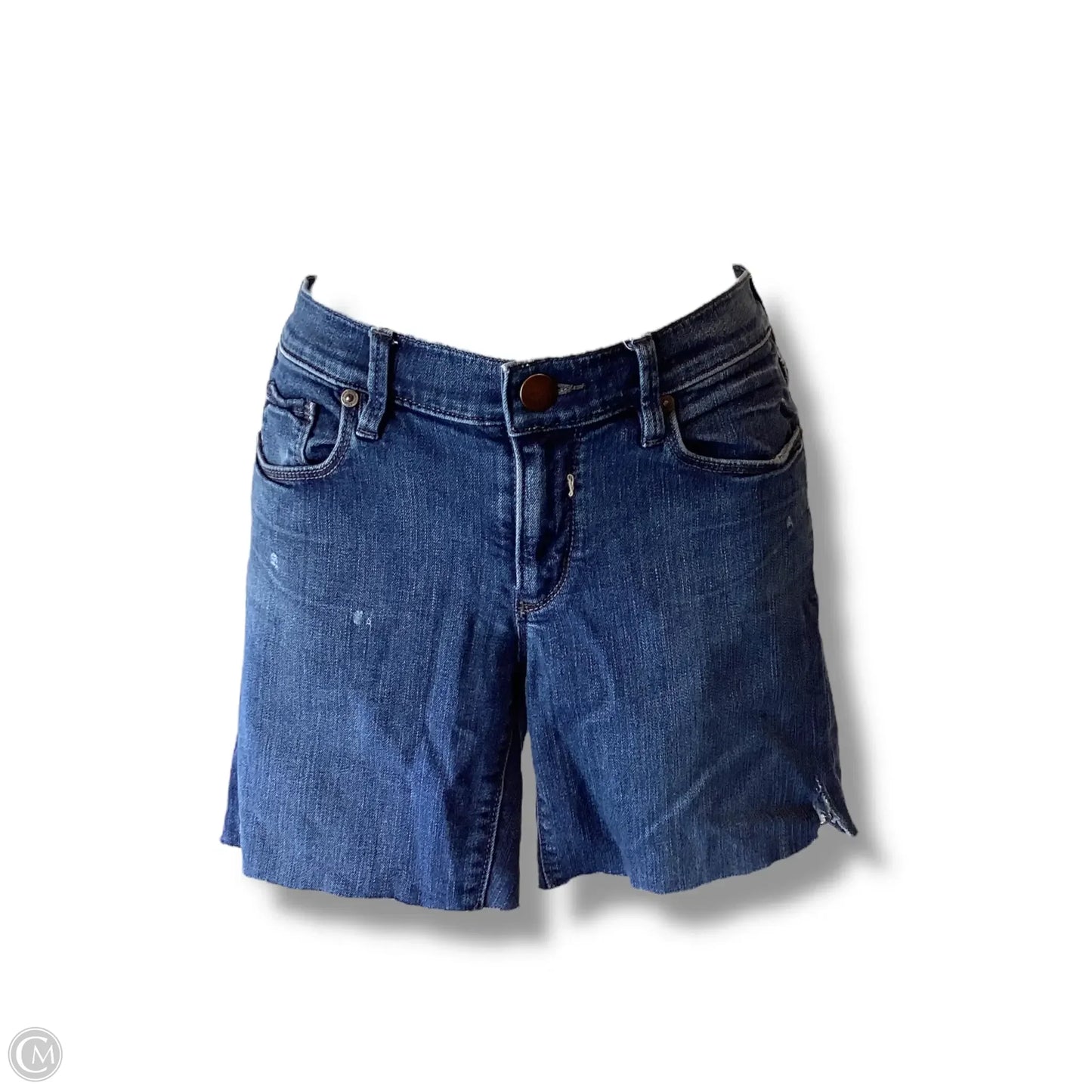 Shorts By Ann Taylor In Blue Denim, Size: 6
