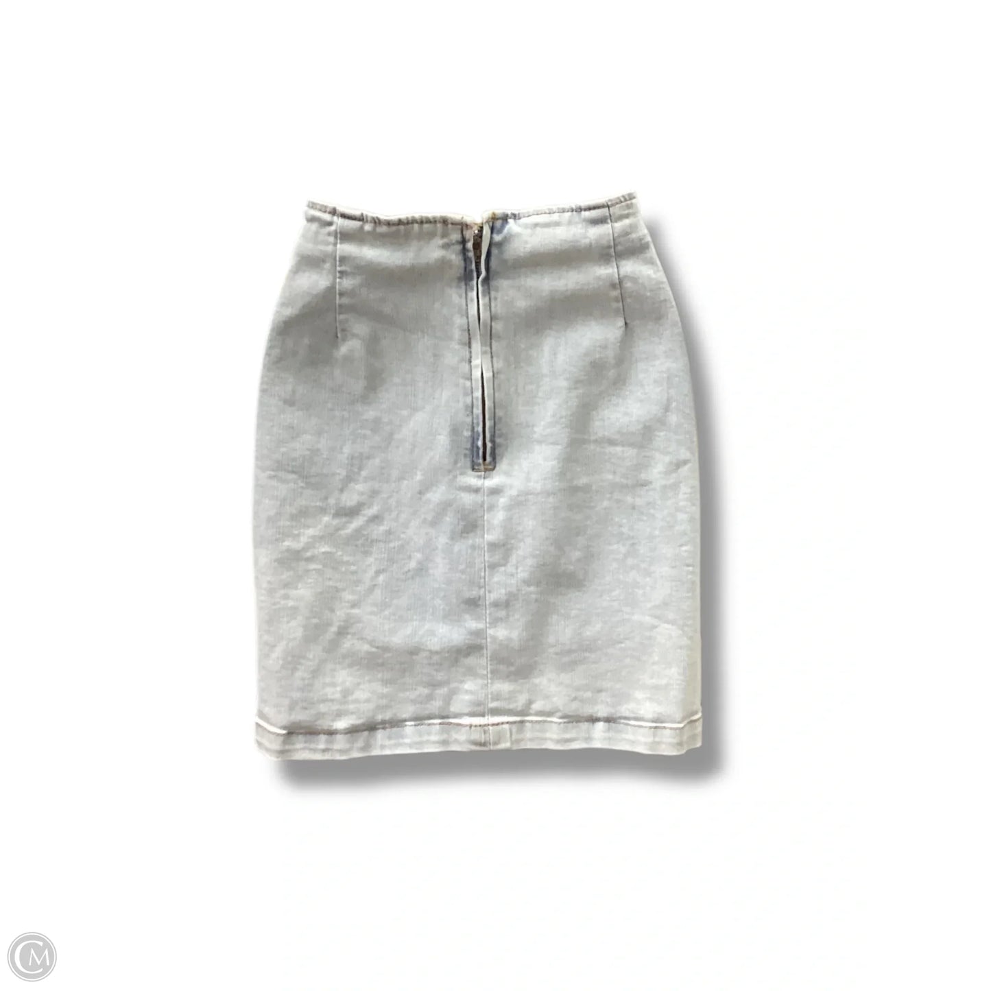 Skirt Midi By Wild Fable In Blue Denim, Size: 4