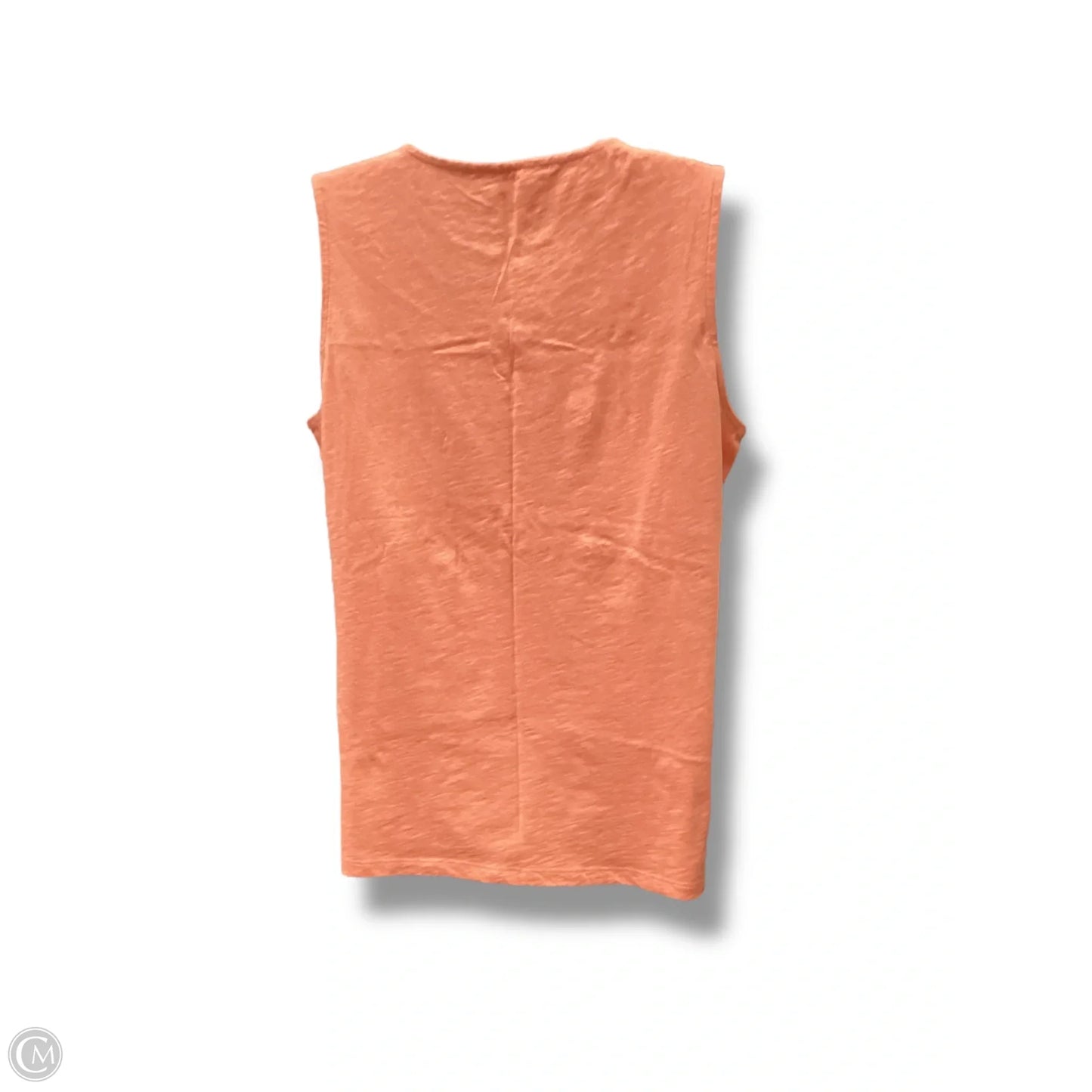 Top Sleeveless By Talbots In Orange, Size: M