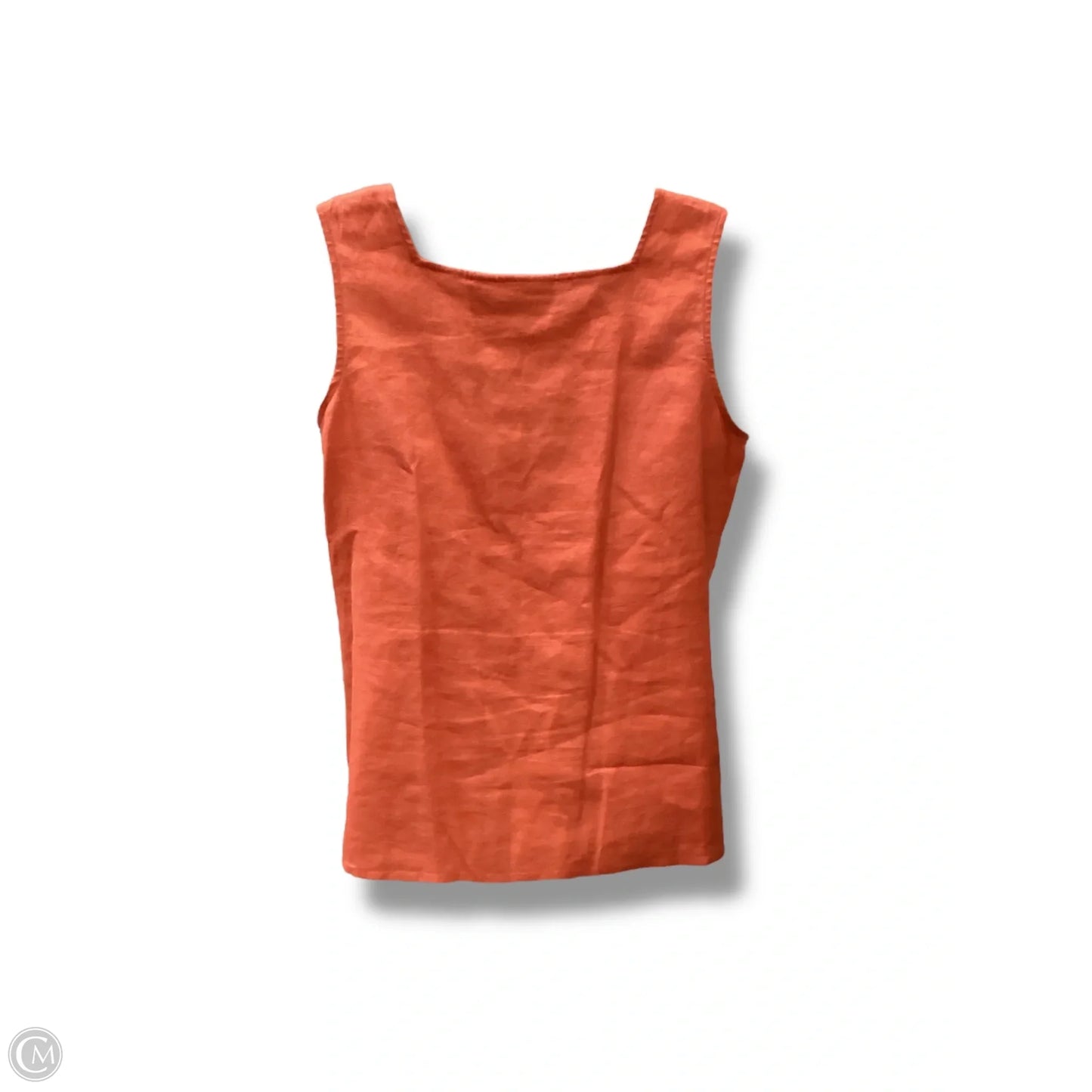 Top Sleeveless By Clothes Mentor In Orange, Size: M