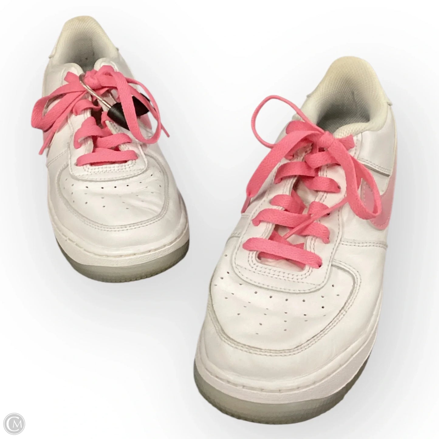 Shoes Athletic By Nike In Pink & White, Size: 7