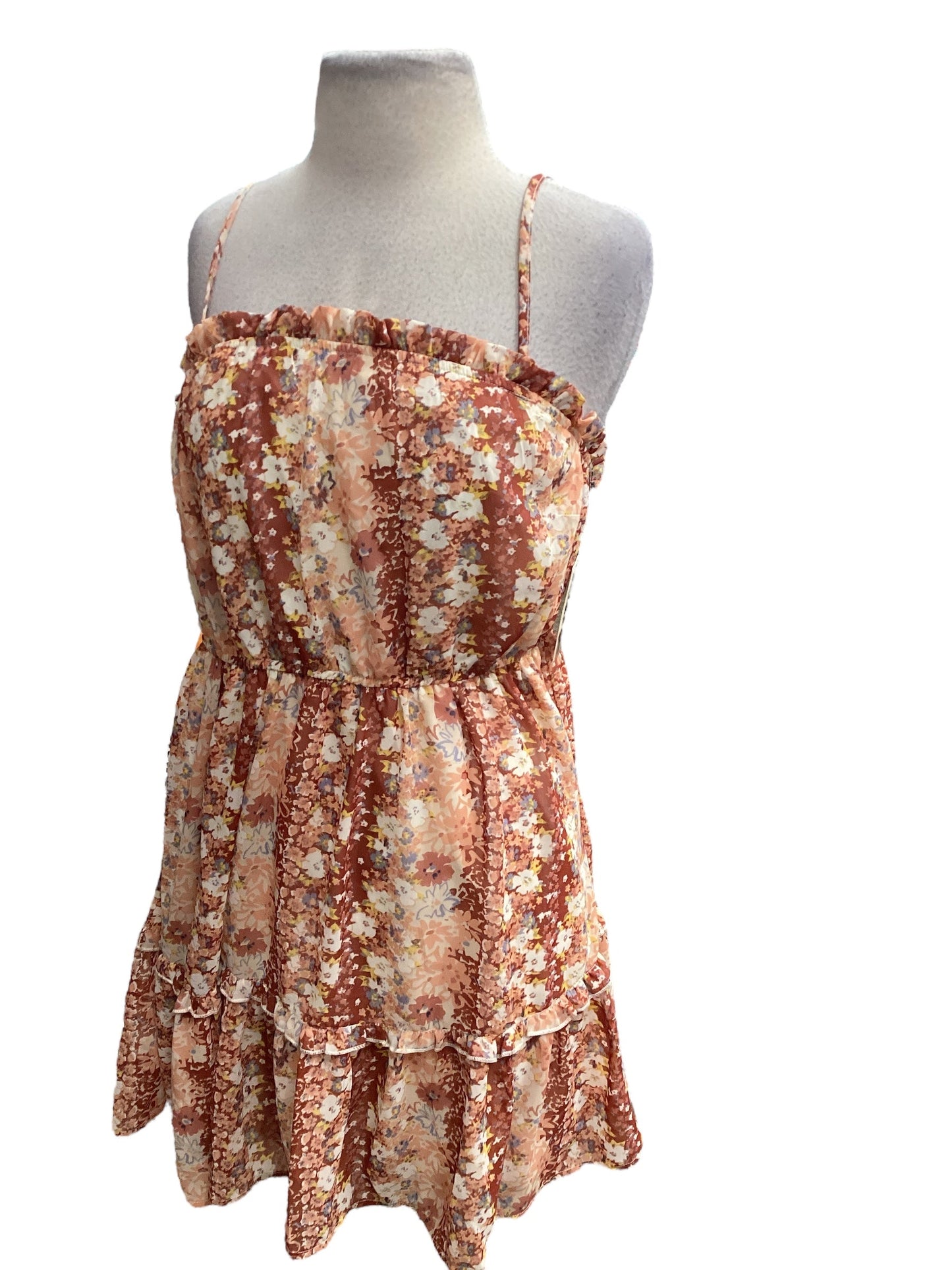 Floral Print Dress Casual Short SINCERELY JULES, Size M