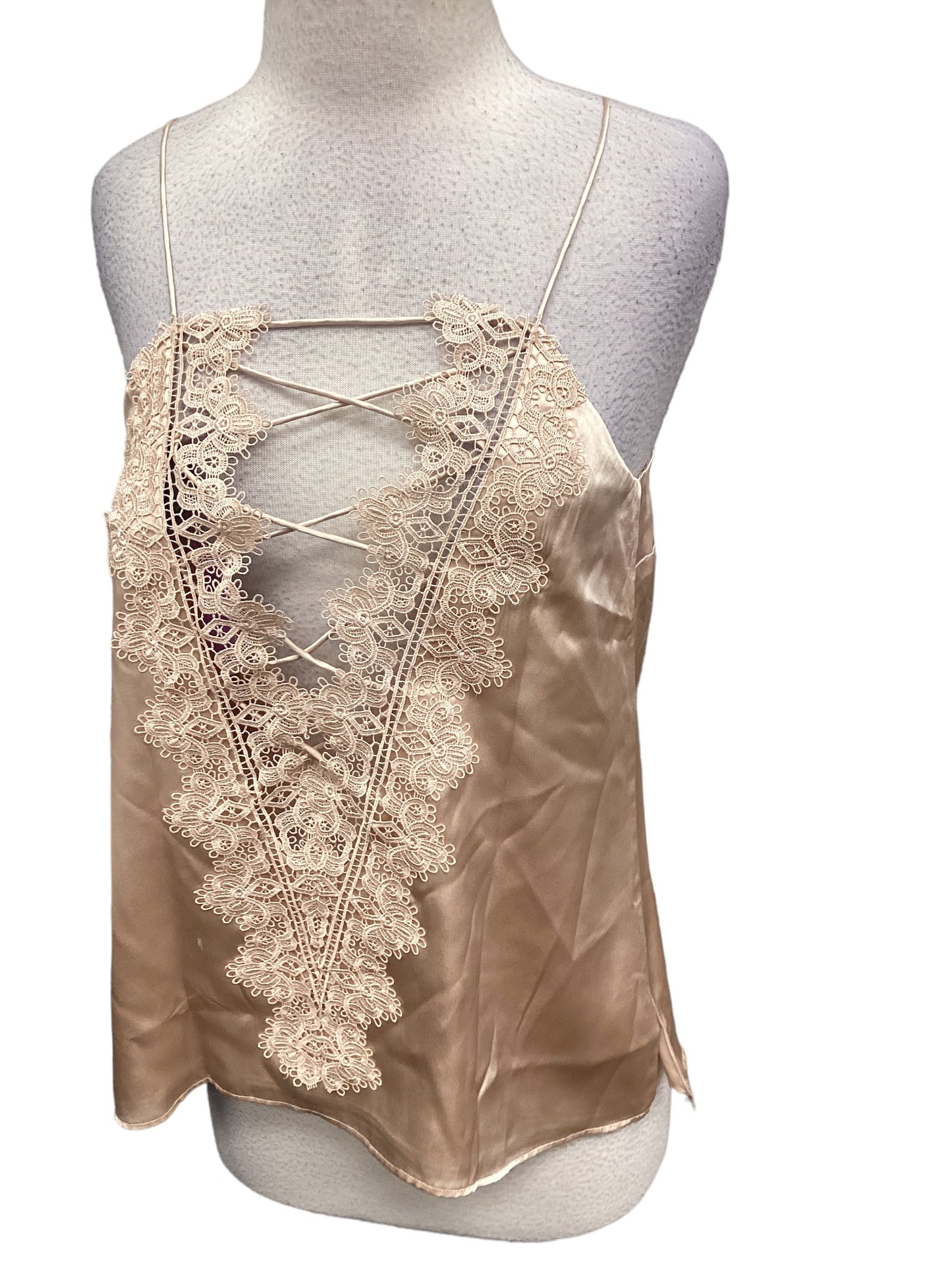 Pink Top Sleeveless , Size S