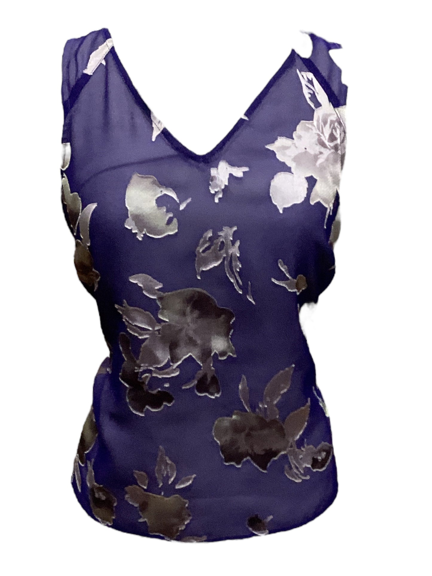 Top Sleeveless By Simply Vera Size: M