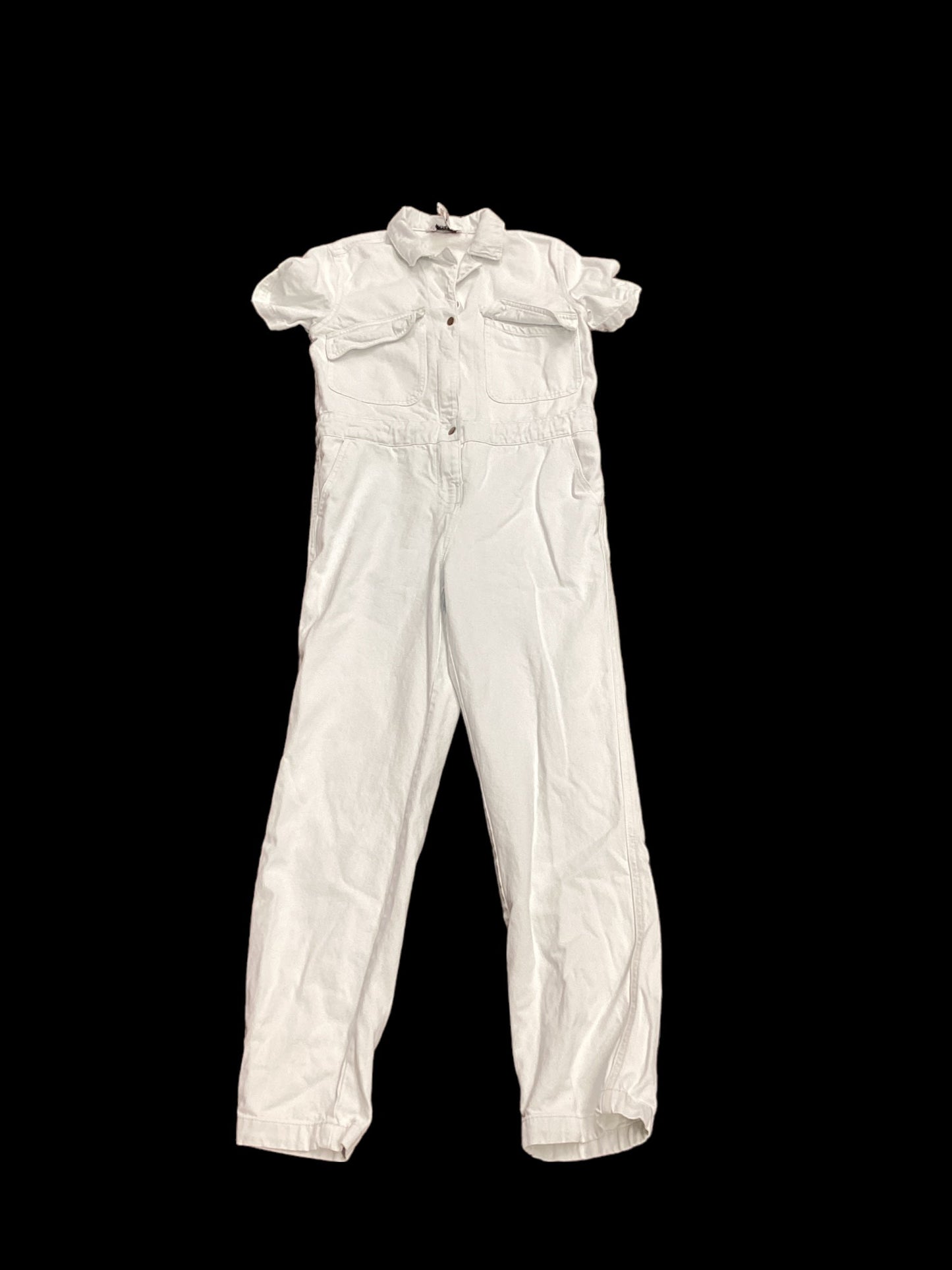 Jumpsuit In Blue Denim, Size: S