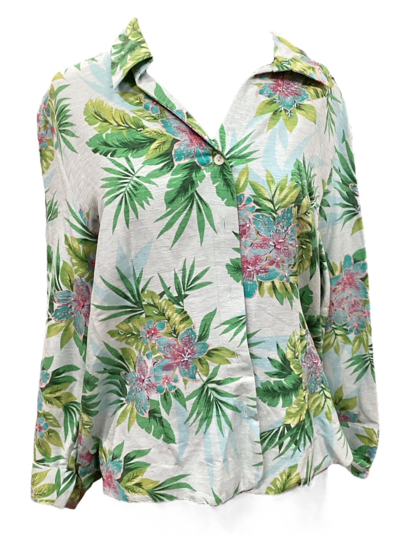 Top Short Sleeve By Sag Harbor Size: 16