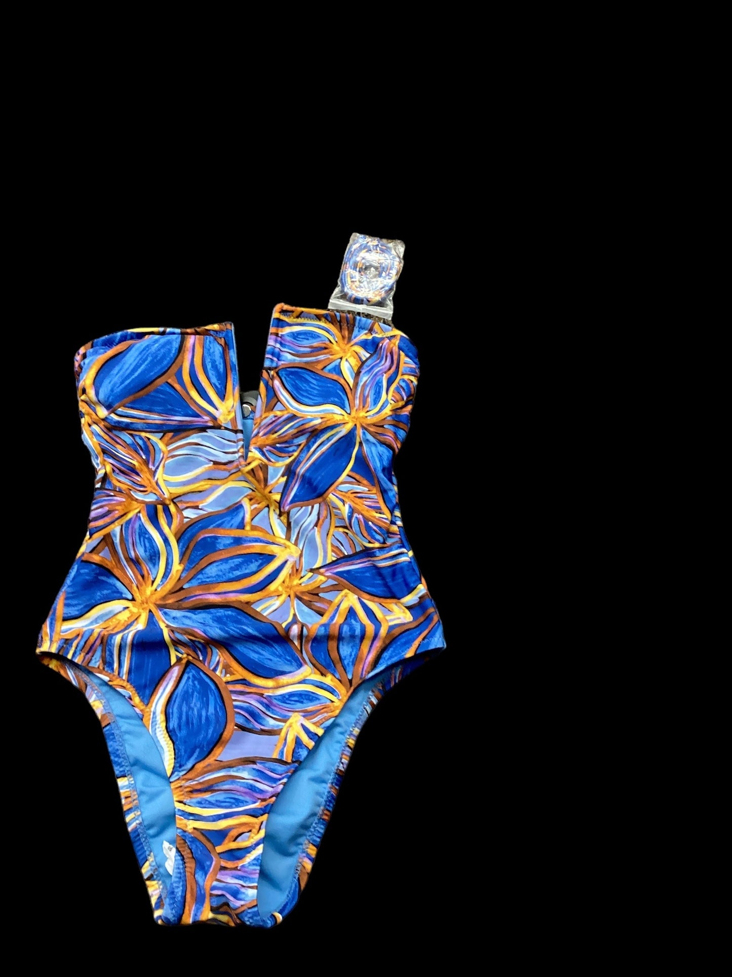 Blue & Orange Swimsuit , Size S