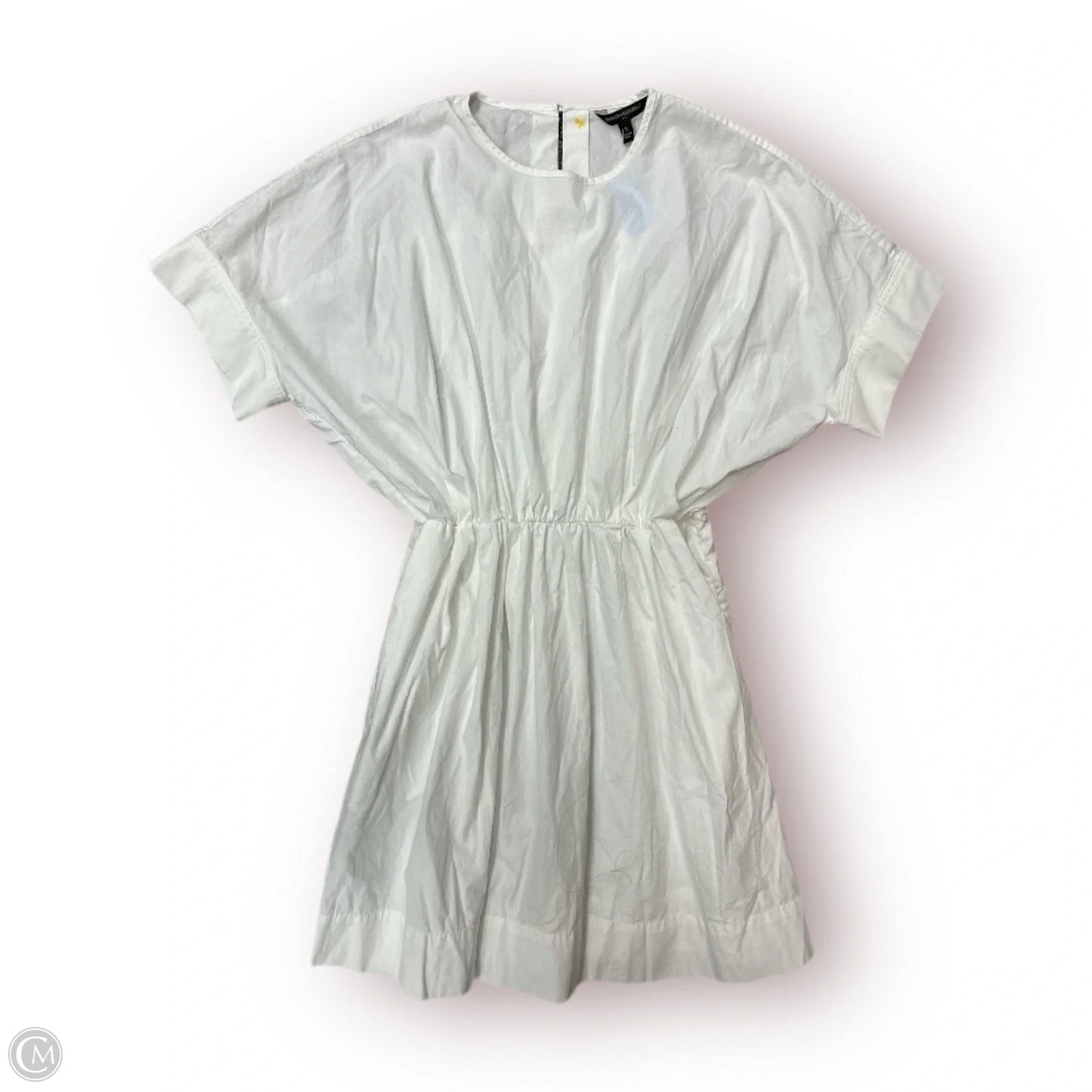 Dress Casual Midi By Banana Republic In White, Size: S