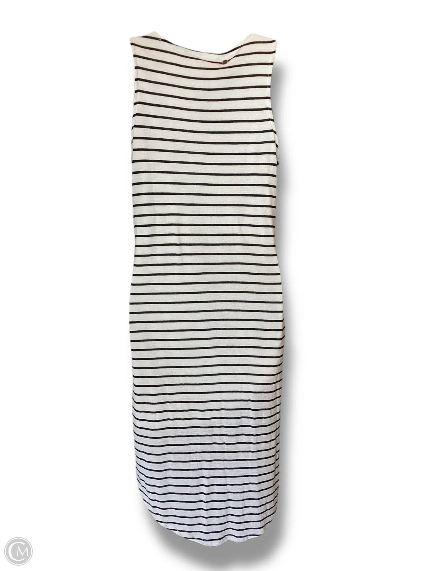 Dress Casual Midi By Dolan Left Coast In Striped Pattern, Size: Xs