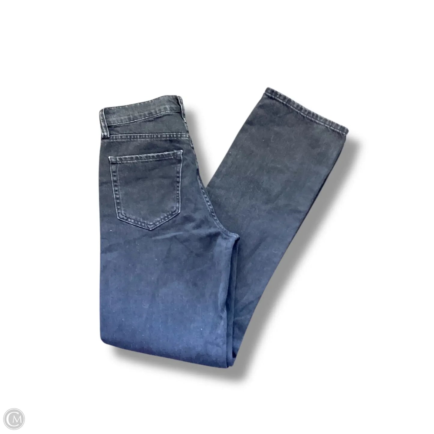 Jeans Straight By Aeropostale In Black Denim, Size: 0p