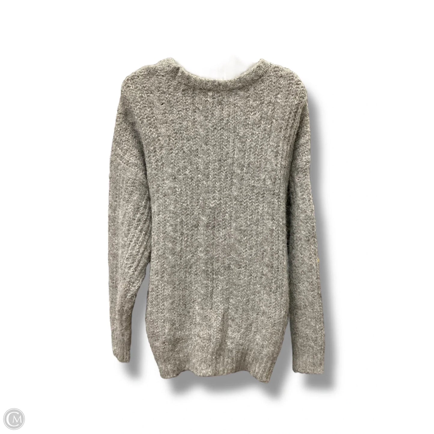 Sweater By Clothes Mentor In Grey, Size: Xl