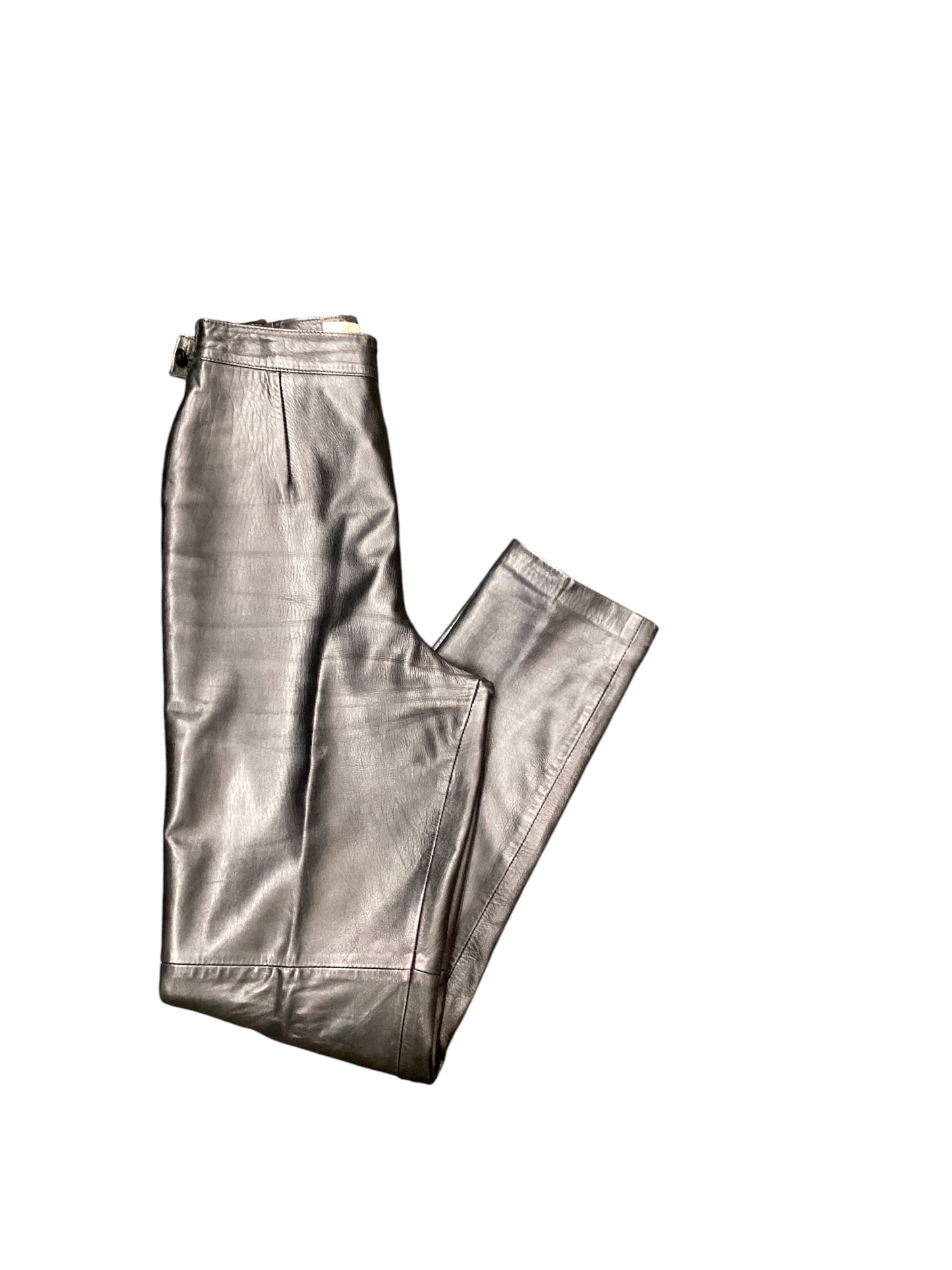 Leather Pants By Margaret Godfrey In Black, Size: 6