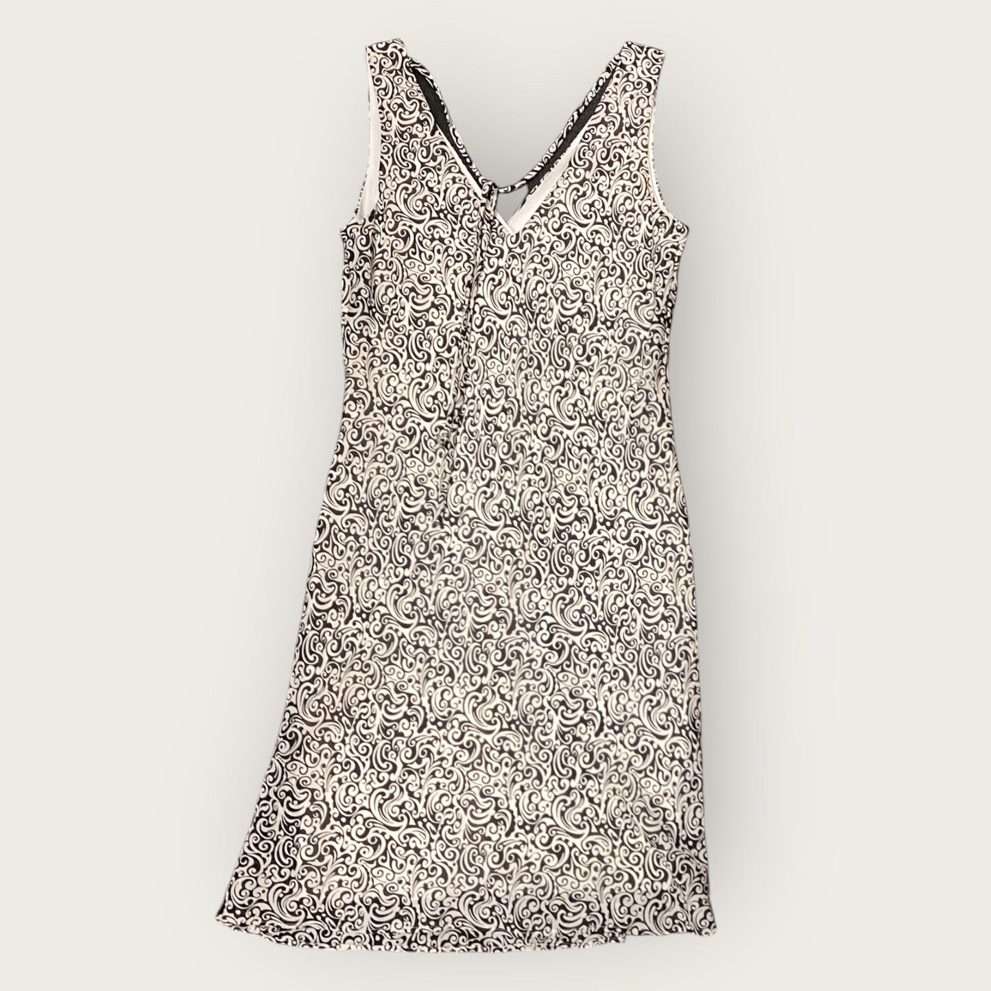 Dress Casual Midi By Alyn Paige In Black & White, Size: L