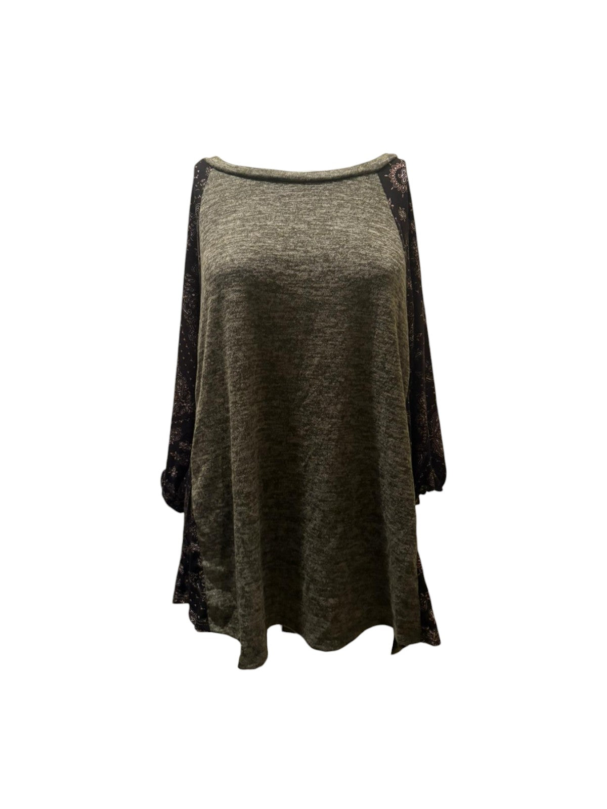 Top 3/4 Sleeve By Clothes Mentor In Green, Size:Xl