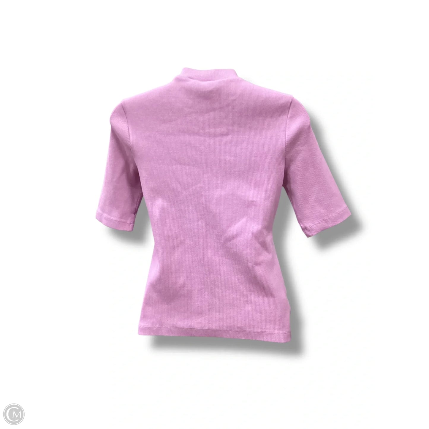 Top Short Sleeve By Anthropologie In Pink, Size: Xs