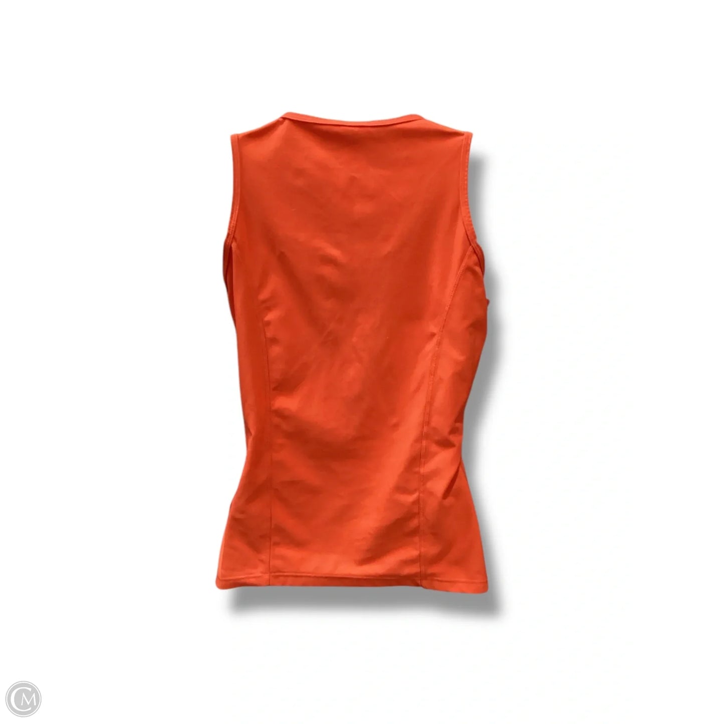 Athletic Tank Top By Nike In Orange, Size: L