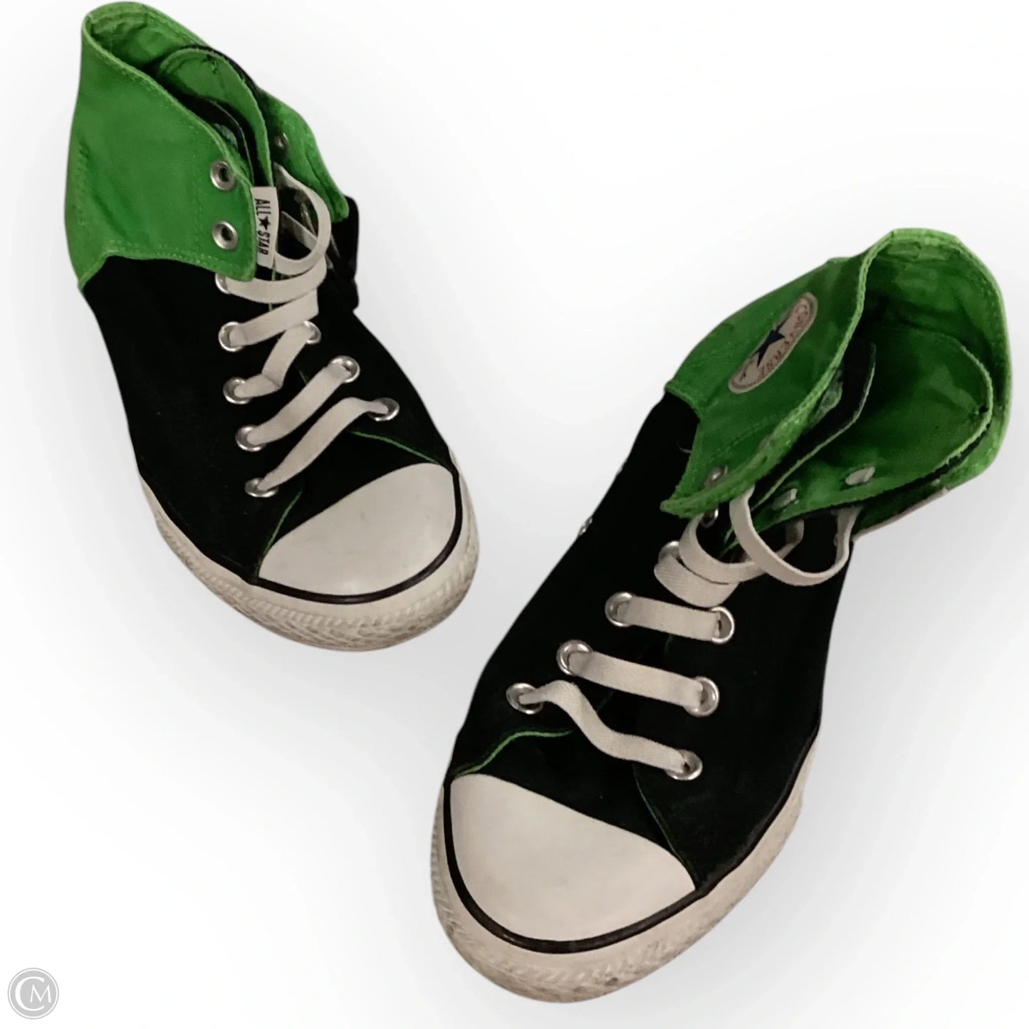 Shoes Sneakers By Converse In Green, Size: 5