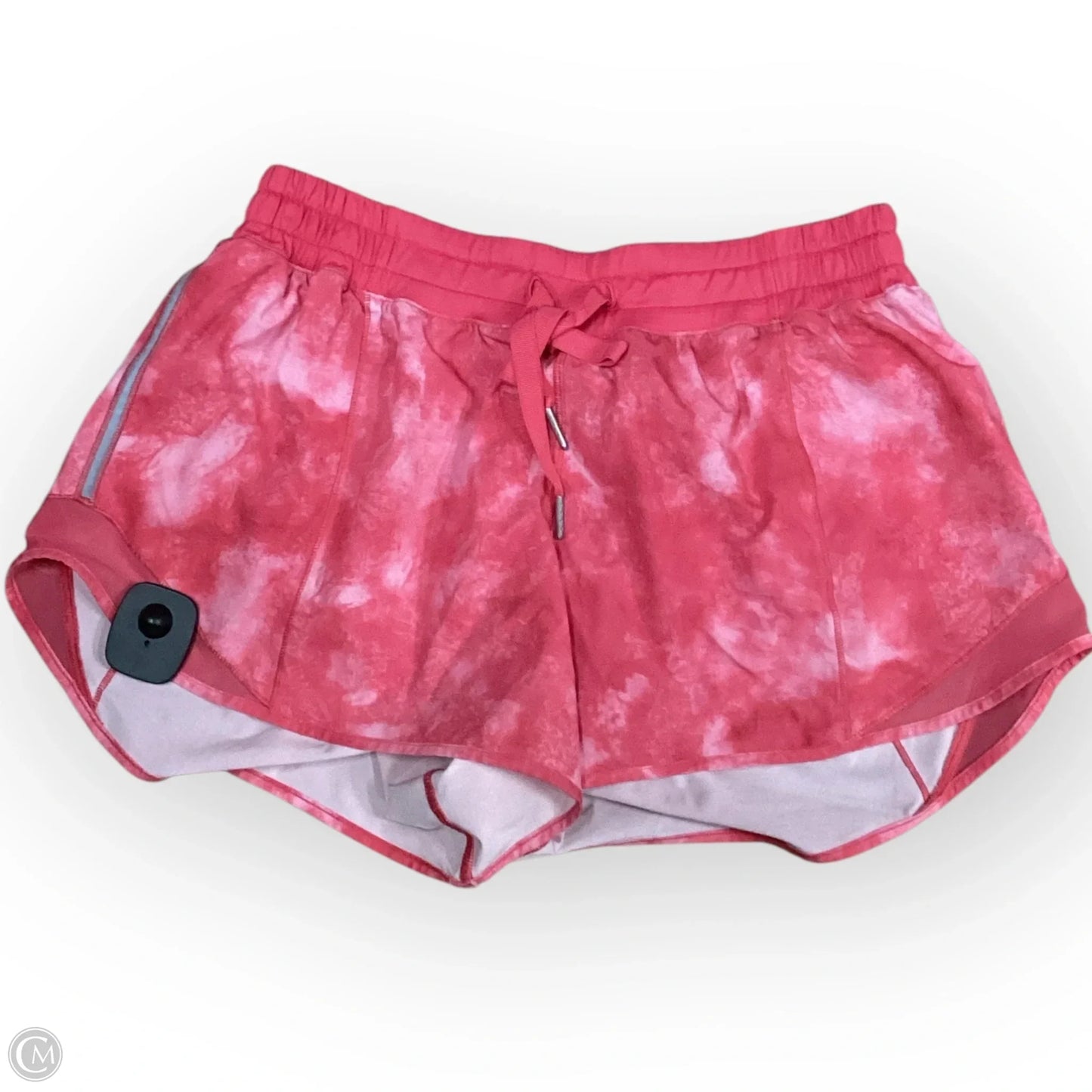 Athletic Shorts By Lululemon In Pink, Size: 10