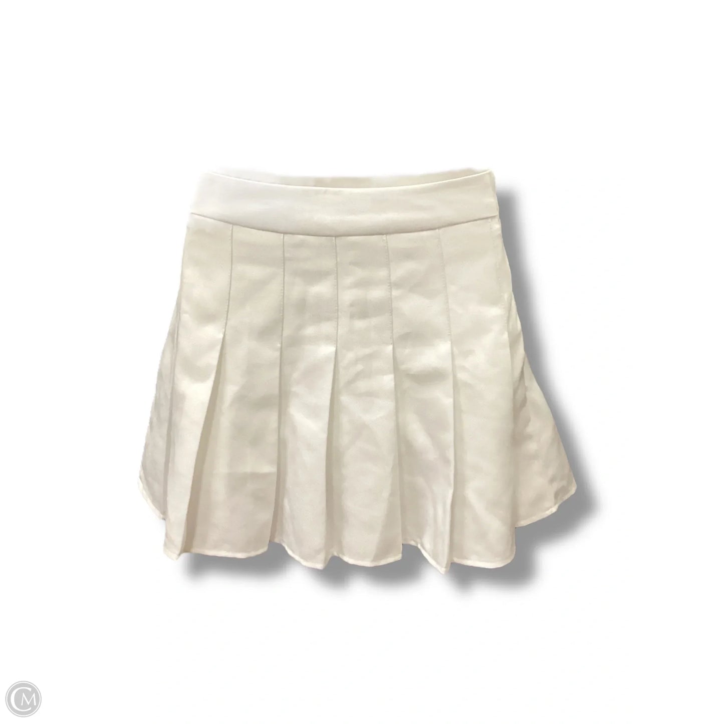 Skirt Mini & Short By Clothes Mentor In White, Size: S