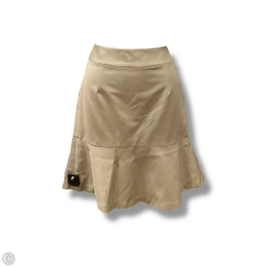 Skirt Mini & Short By Banana Republic In Brown, Size: 0