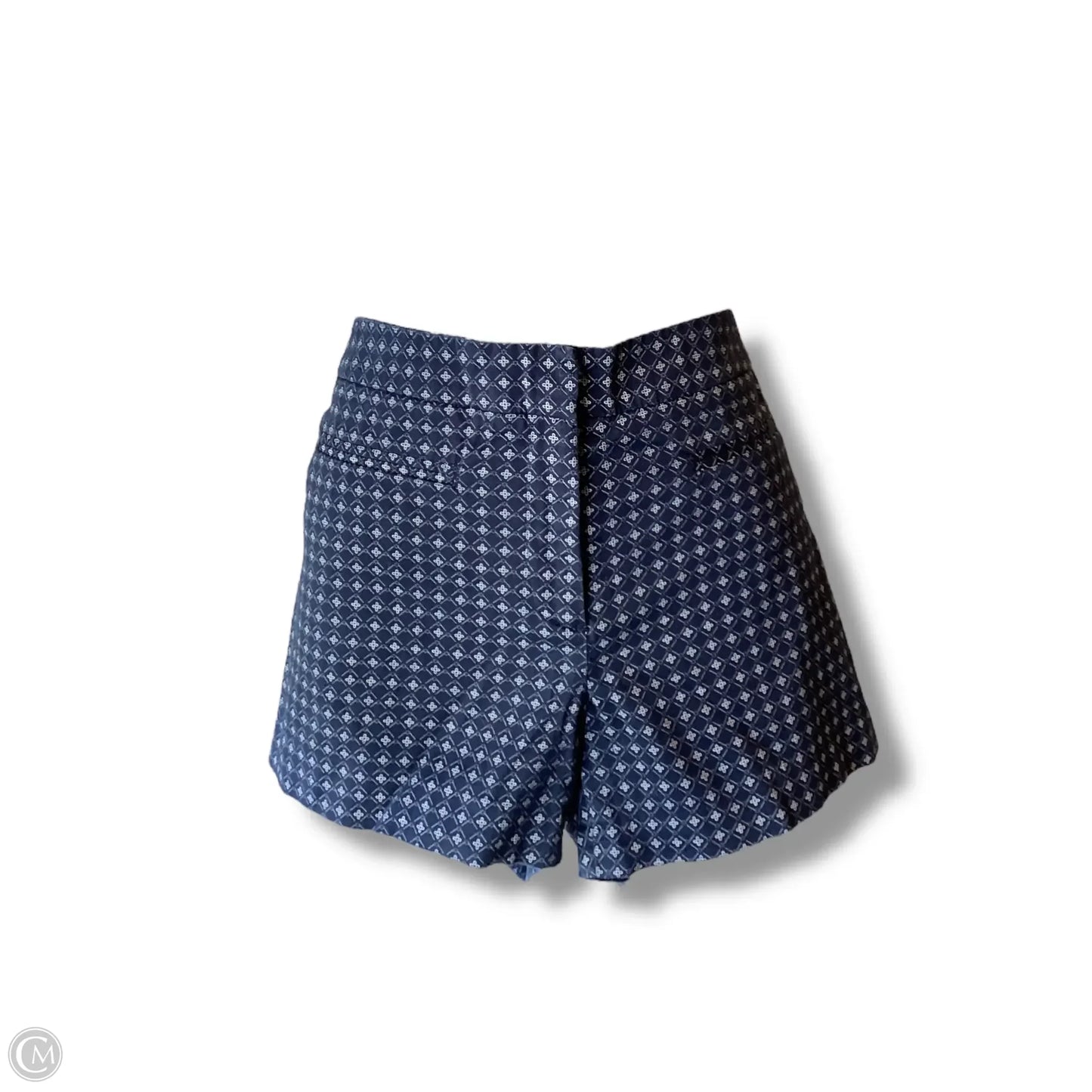 Shorts By DALIA COLLECTION In Blue & White, Size: 12