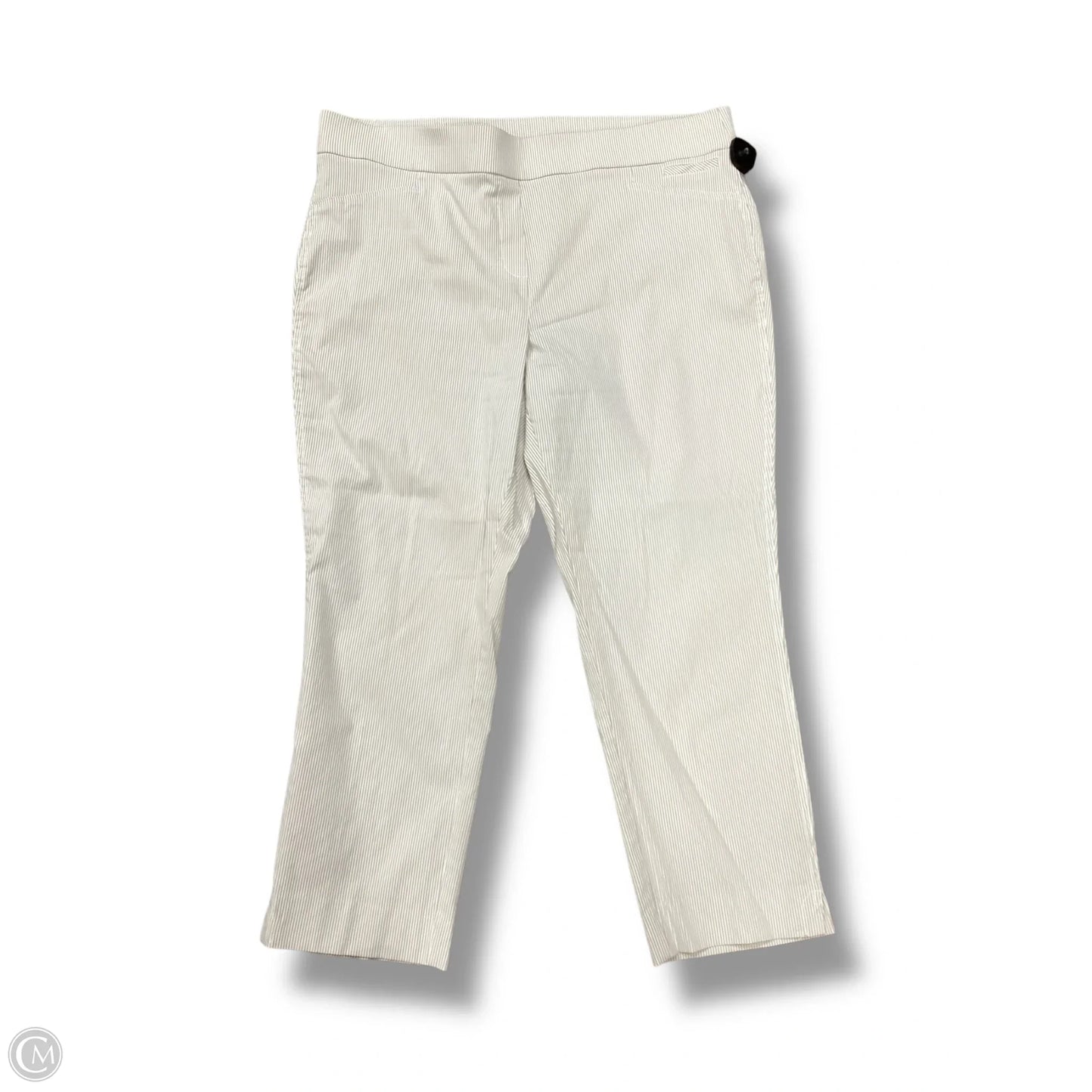 Pants Chinos & Khakis By Anne Klein In Cream & White, Size: Xl