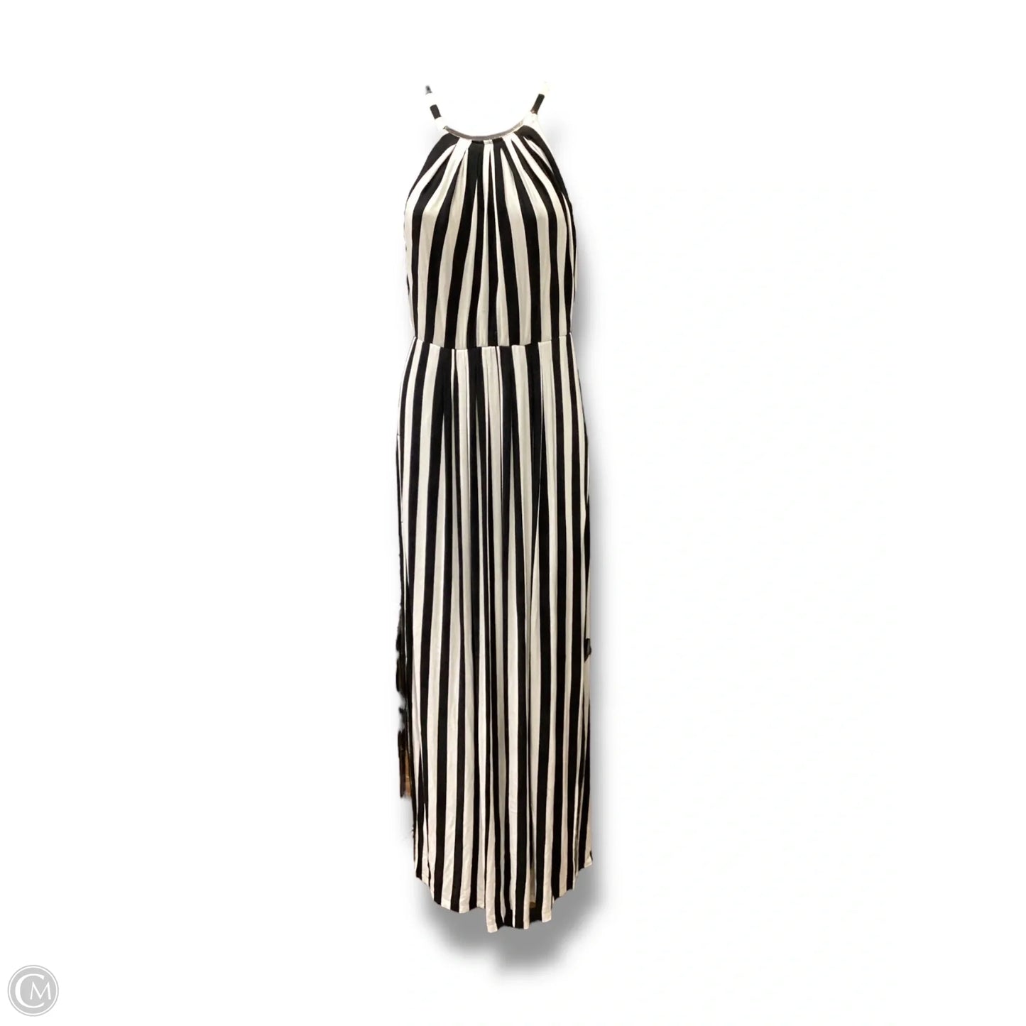 Dress Casual Maxi By Soma In Black & White, Size: M