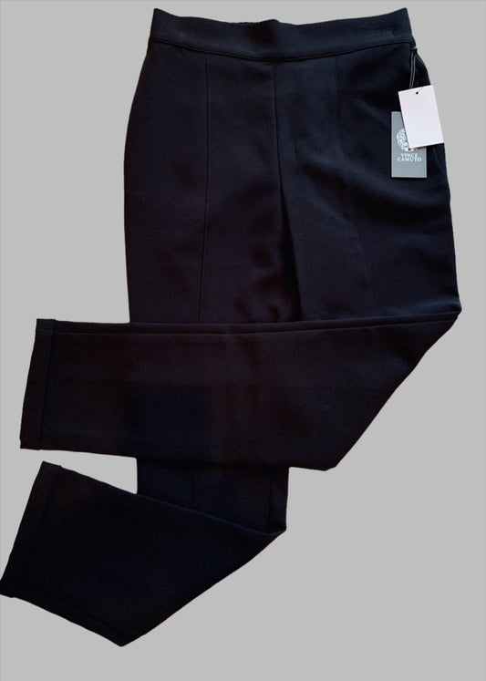 Women's Vince Camuto Slim Leg Pants - Rich Black - Petite Medium