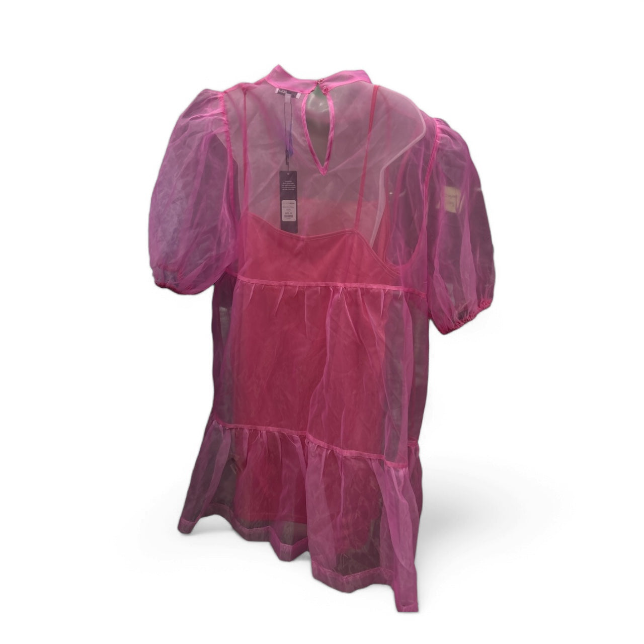 Dress Casual Midi By Fashion Nova In Pink, Size:2X