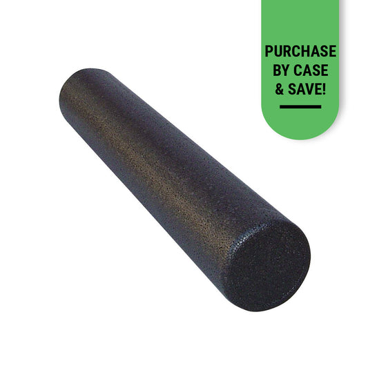 6" X 18" BLACK FULL ROUND FOAM ROLLER - Used