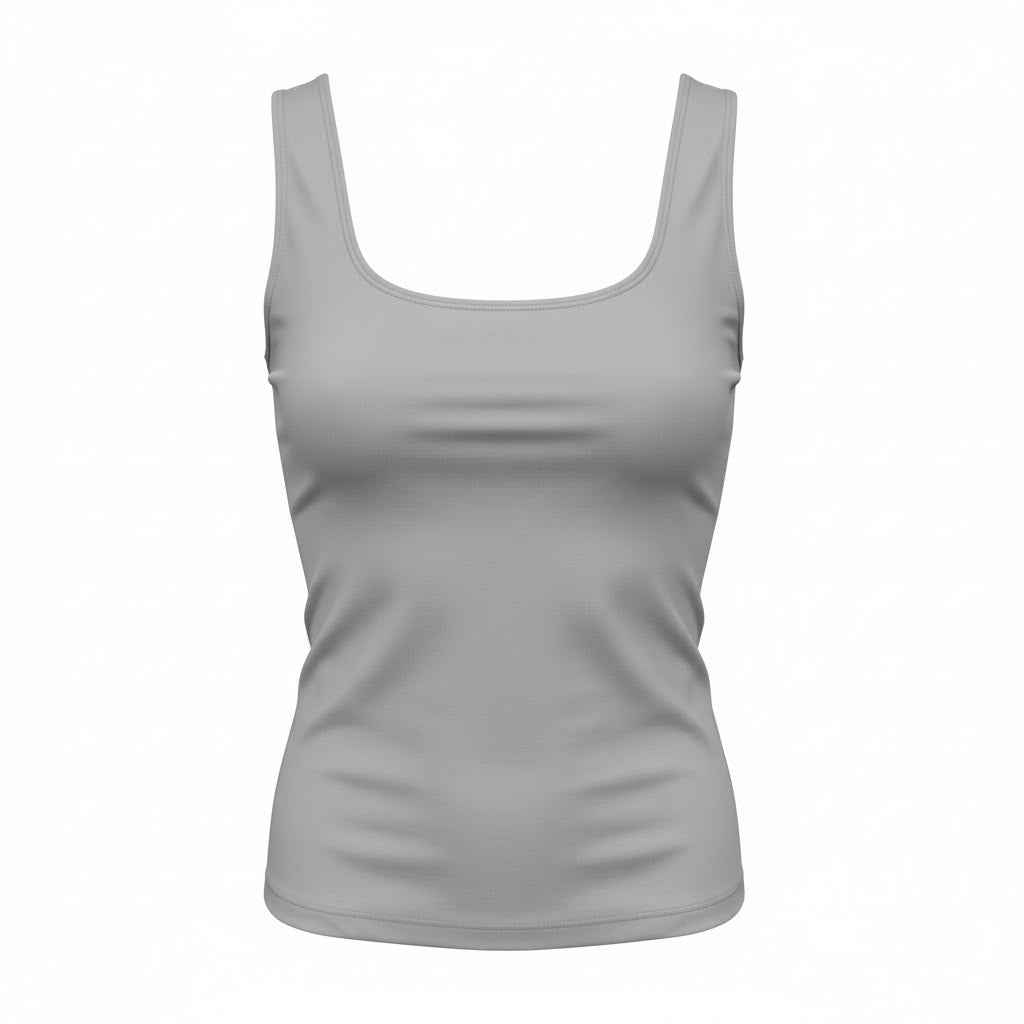 Tank Top By White House Black Market In Grey, Size:M